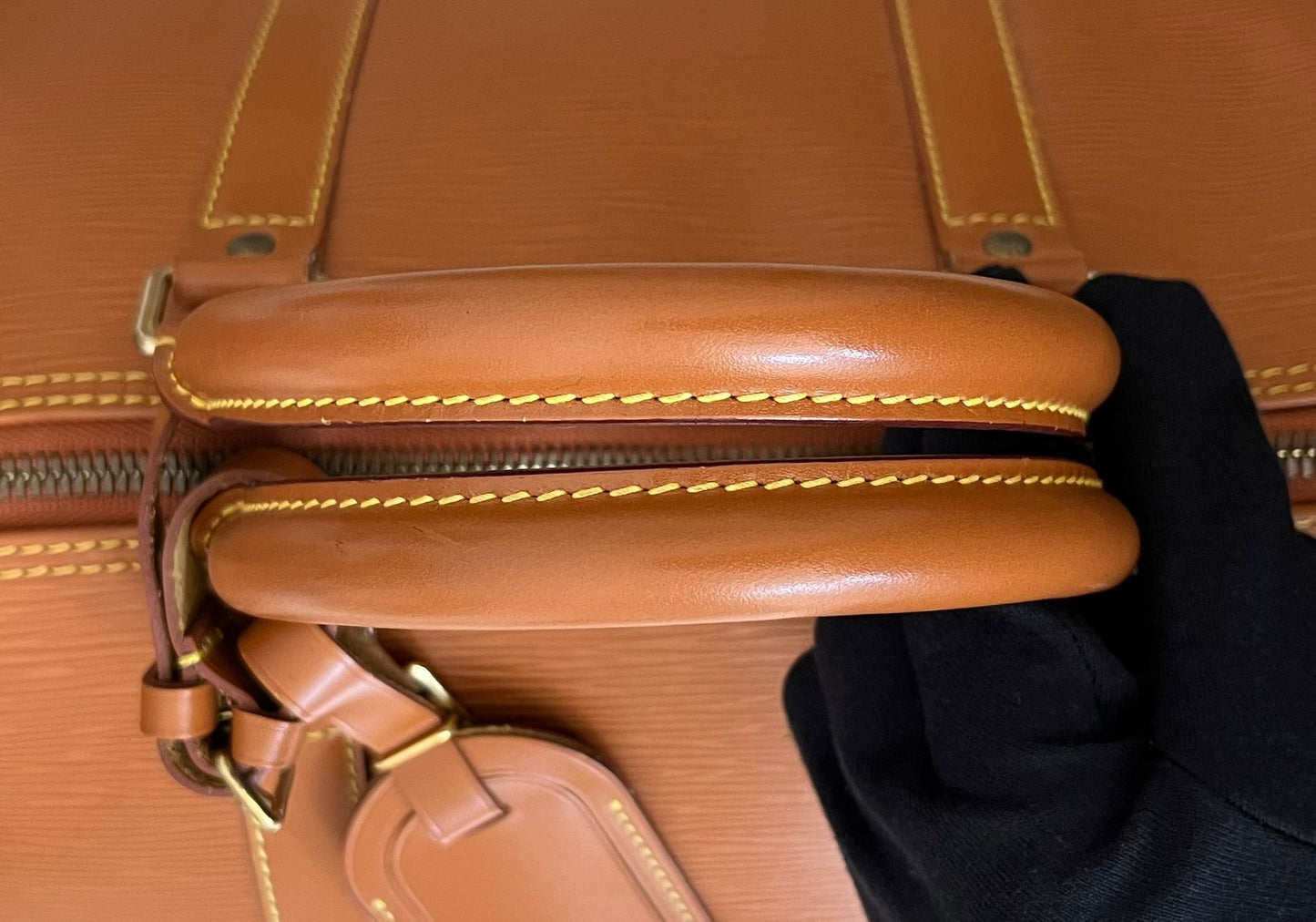 Louis Vuitton Keepall 55 Epi Leder