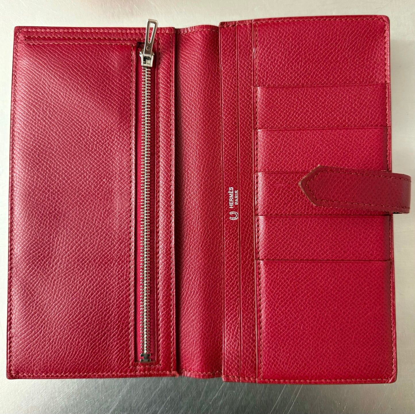 Hermès Geldbörse Béarn Soufflet Epsom Special Order