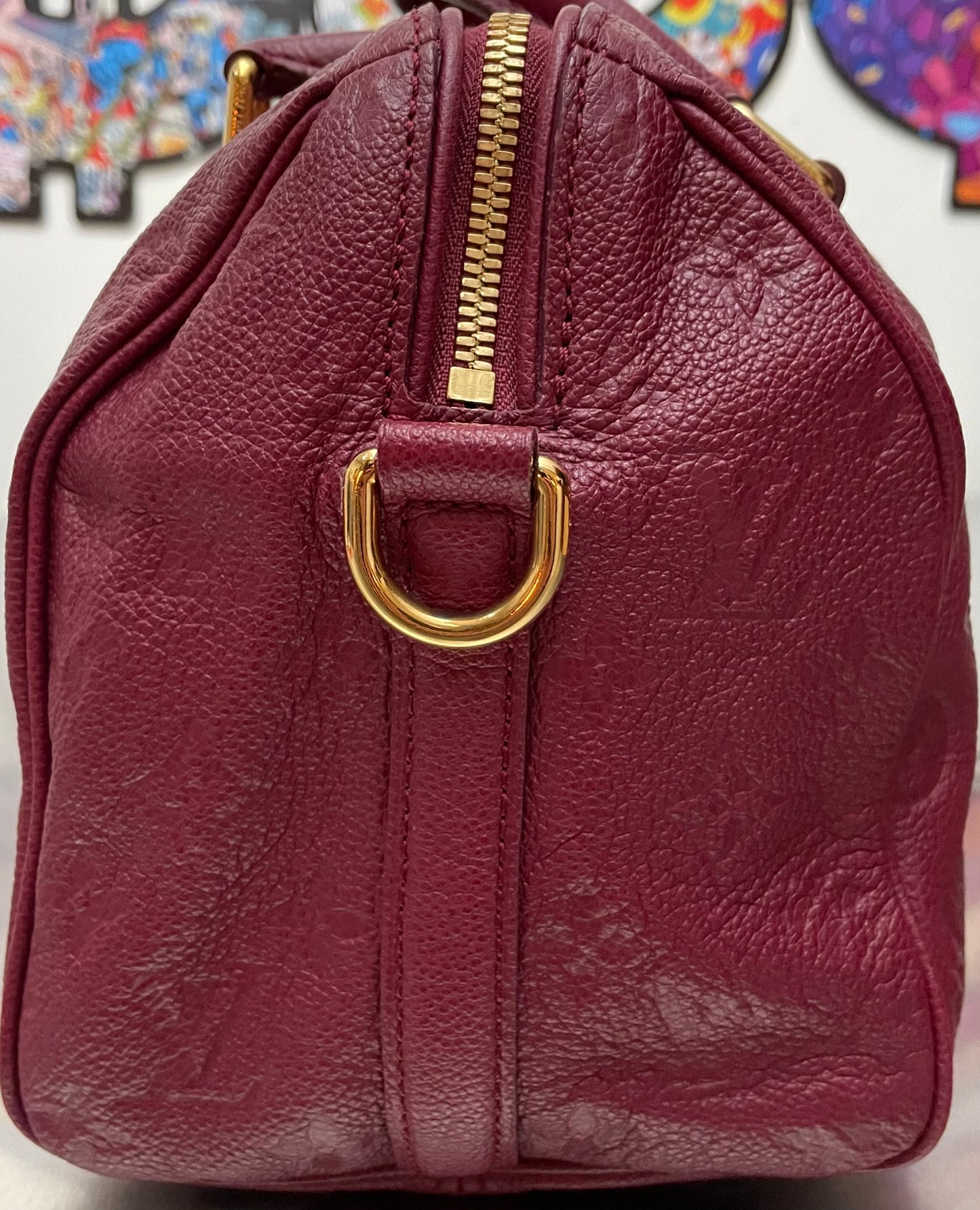 Louis Vuitton Speedy Bandouliere 25 Monogram Empreinte