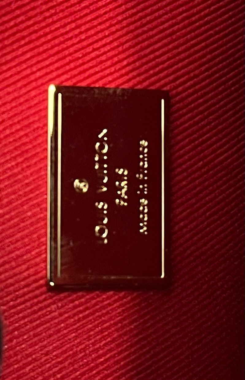 Louis Vuitton Alma BB Vernis Miroir Rot