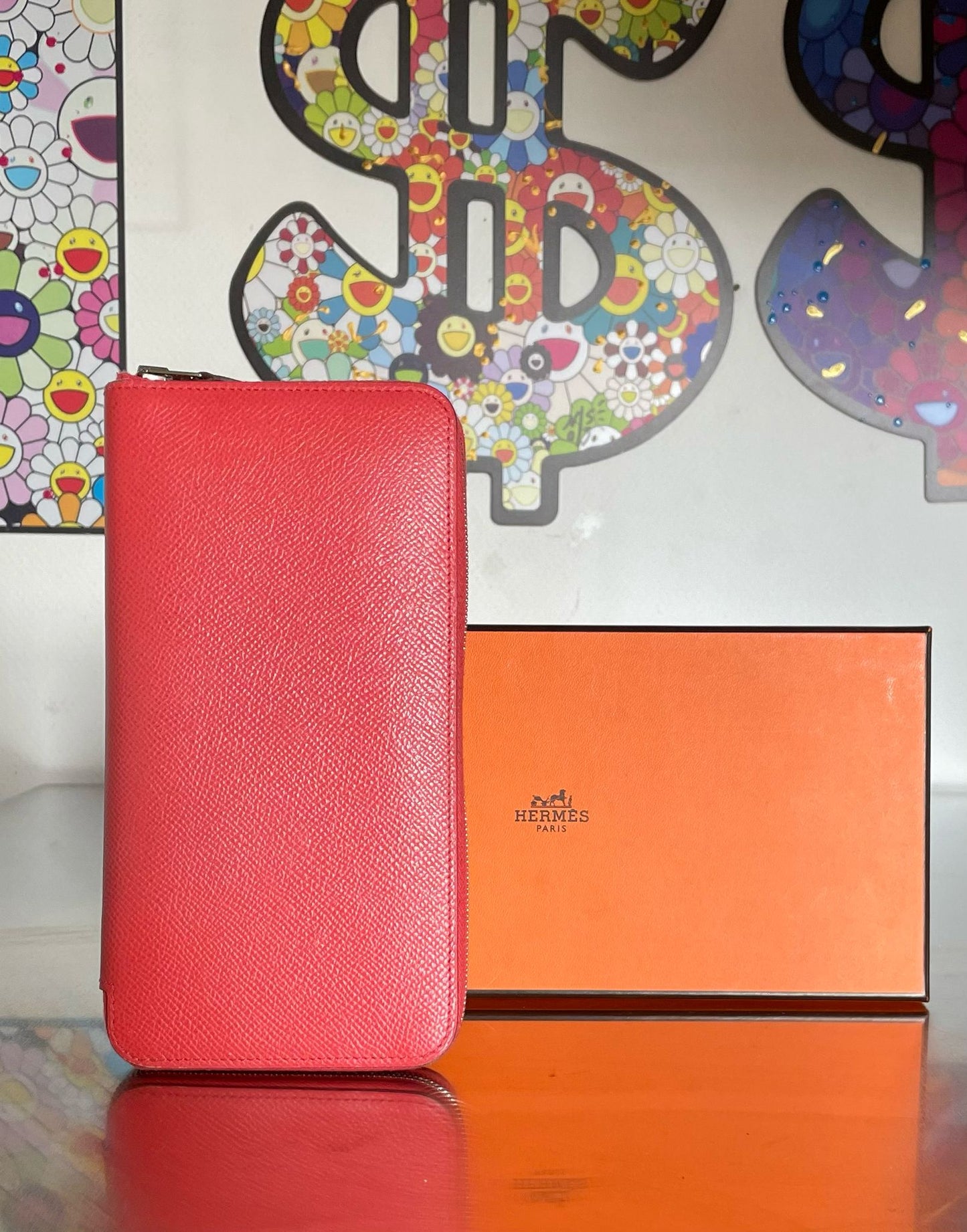Hermès Geldbörse Silk'in