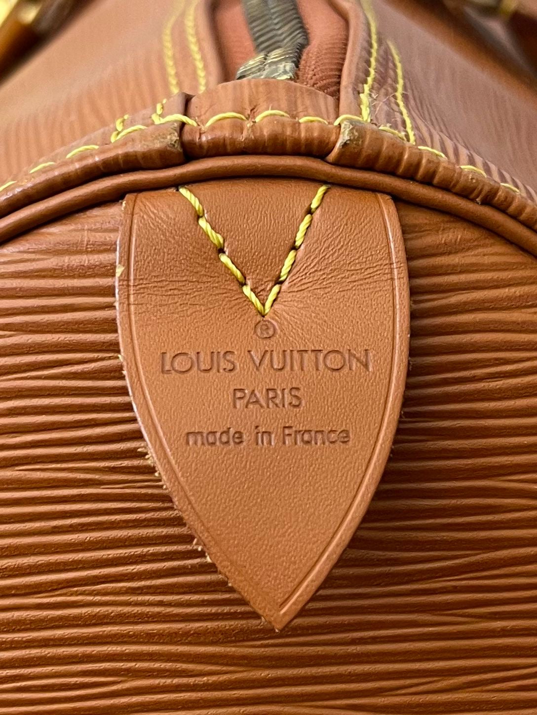 Louis Vuitton Keepall 55 Epi Leder