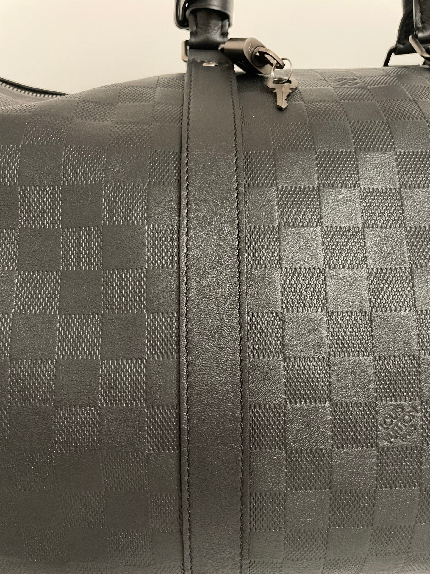 Louis Vuitton Keepall 55 Infini Damier Bandouliere Onyx