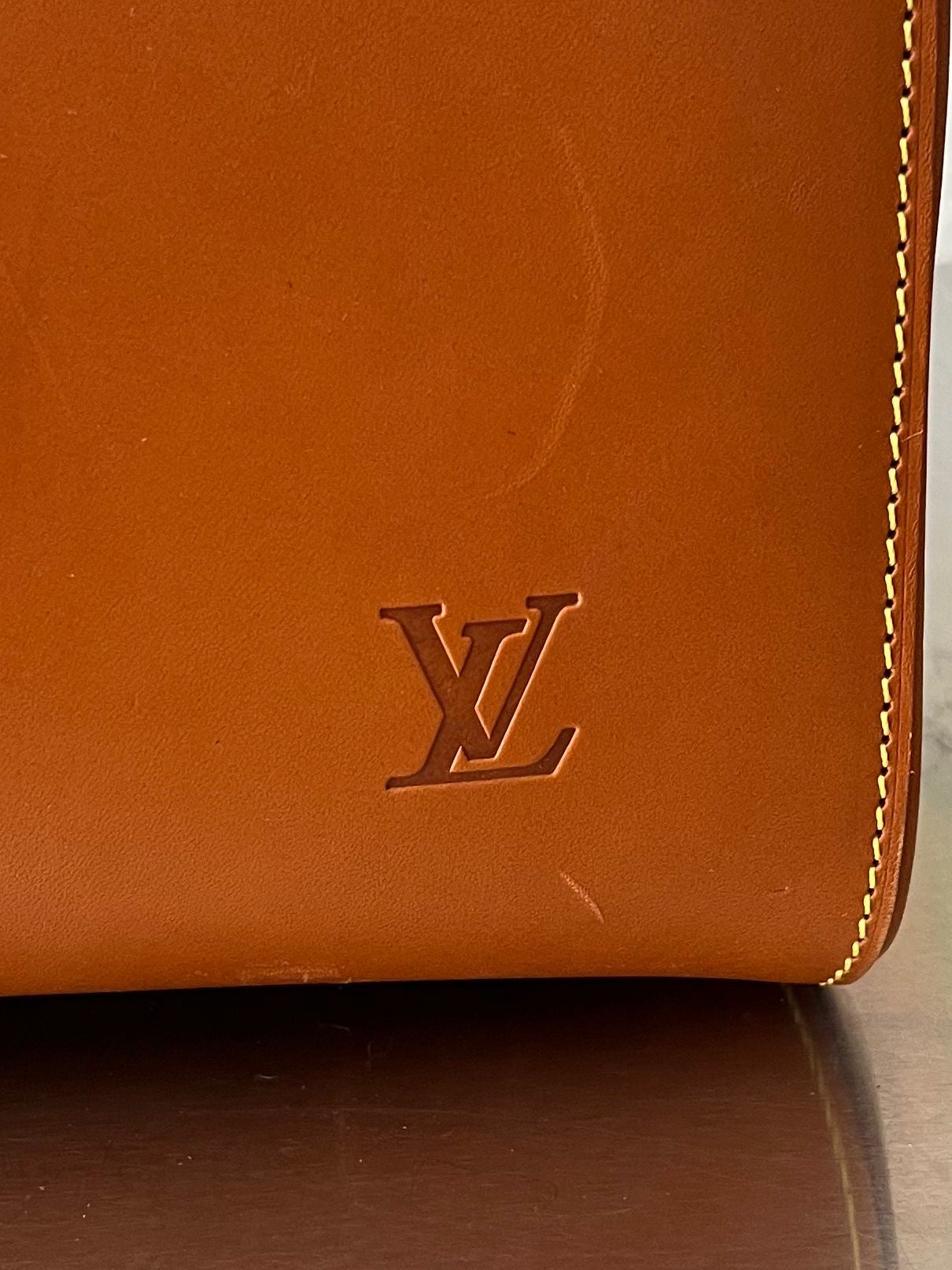 Louis Vuitton Keepall 65 Special Order Nomad Leder