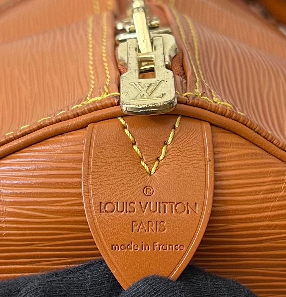 Louis Vuitton Keepall 55 Epi Leder