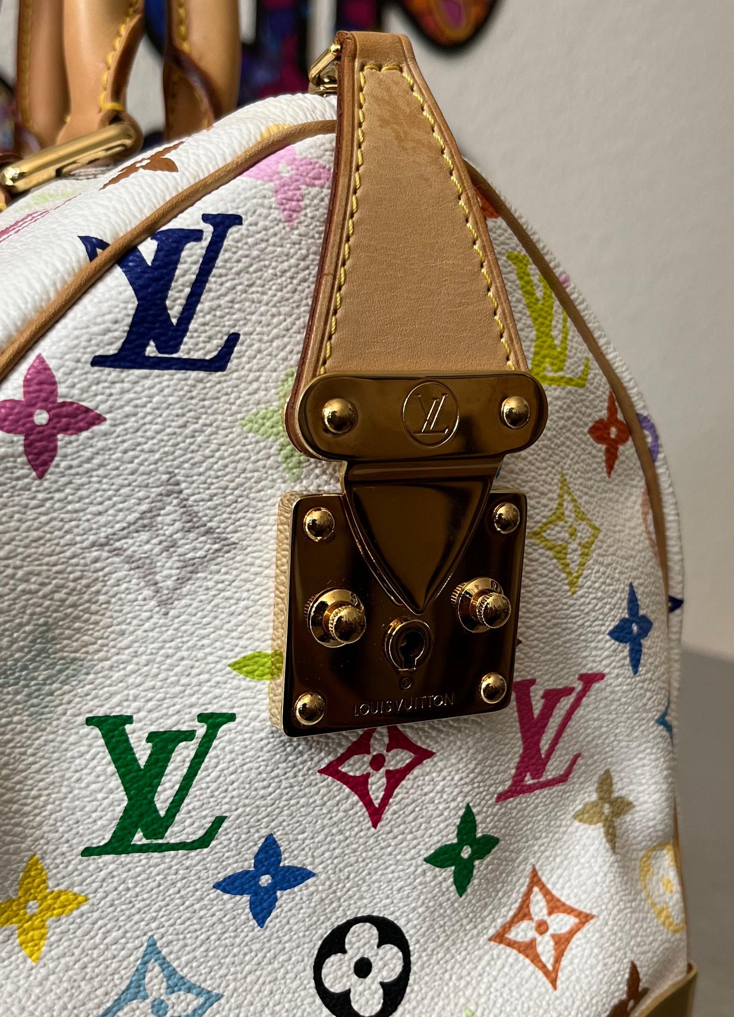 Louis Vuitton Speedy 30 Multicolor x Takashi Murakami