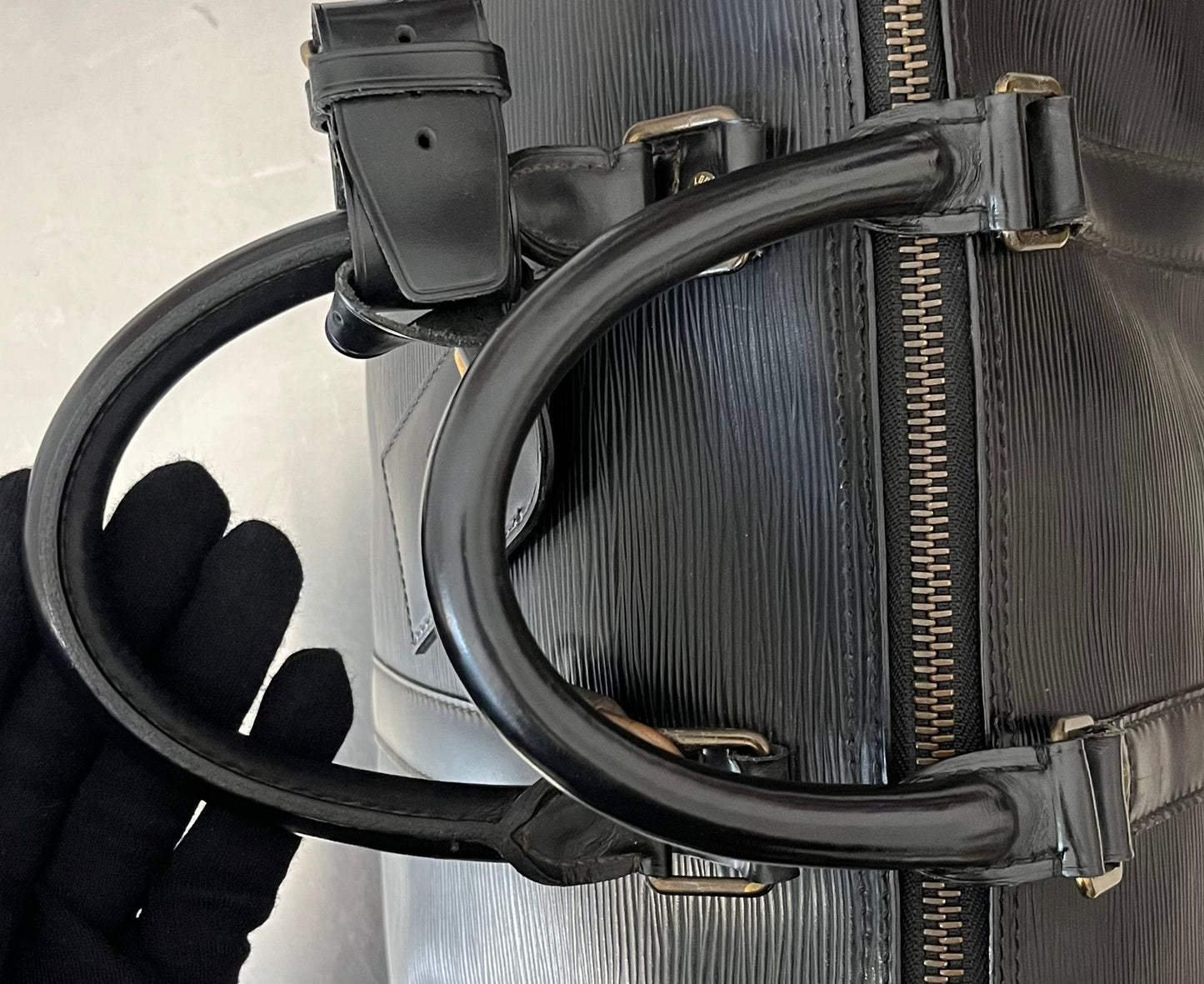 Louis Vuitton Keepall 45 Epi Leder