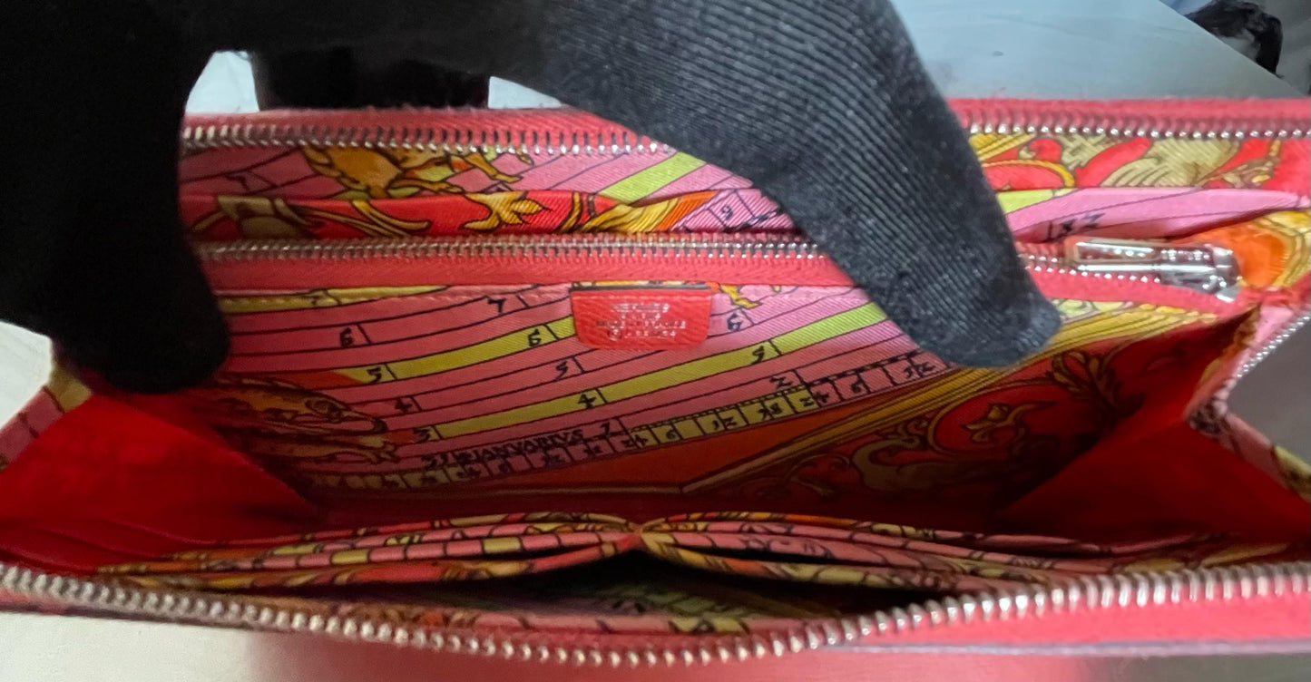 Hermès Geldbörse Silk'in