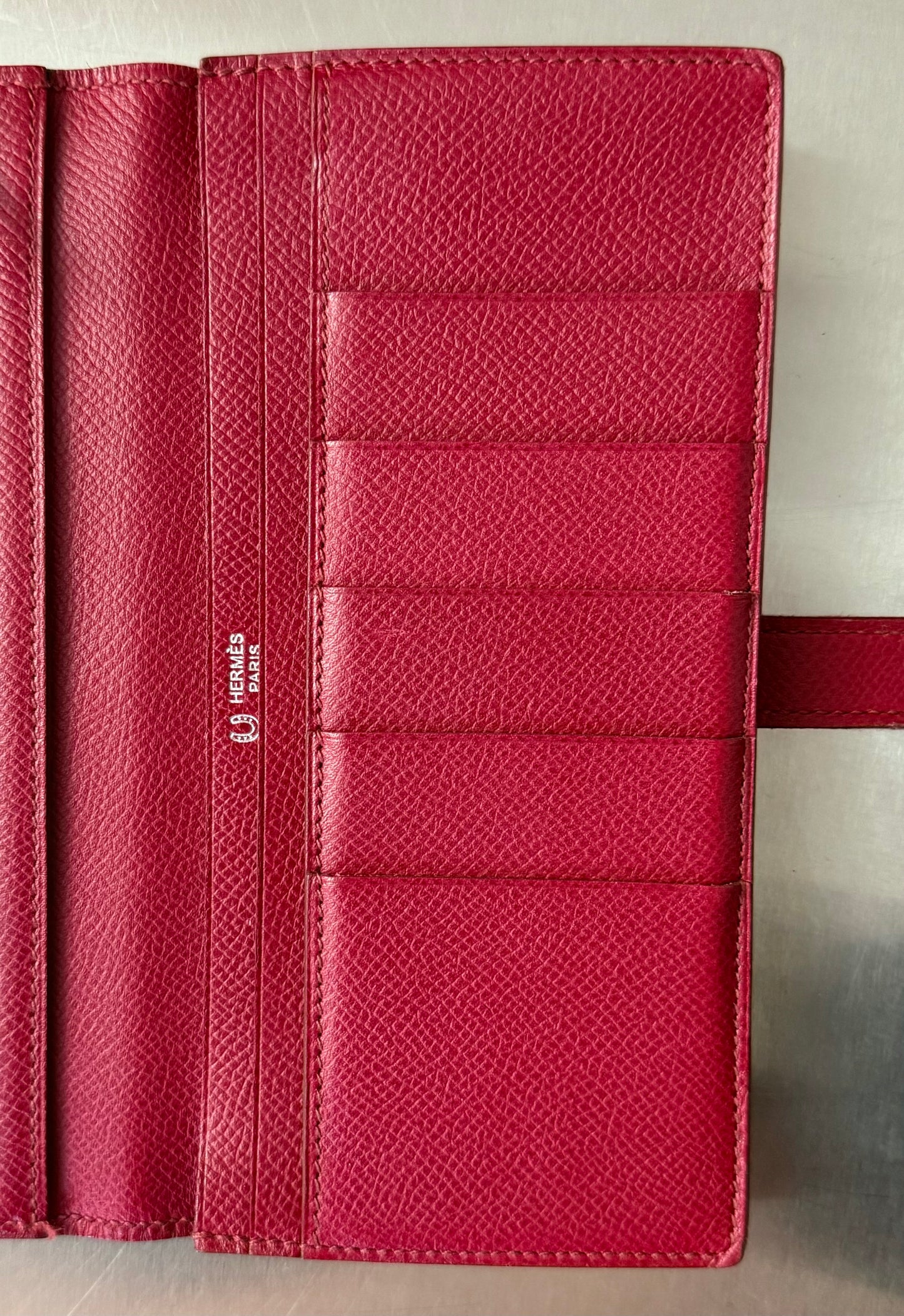 Hermès Geldbörse Béarn Soufflet Epsom Special Order