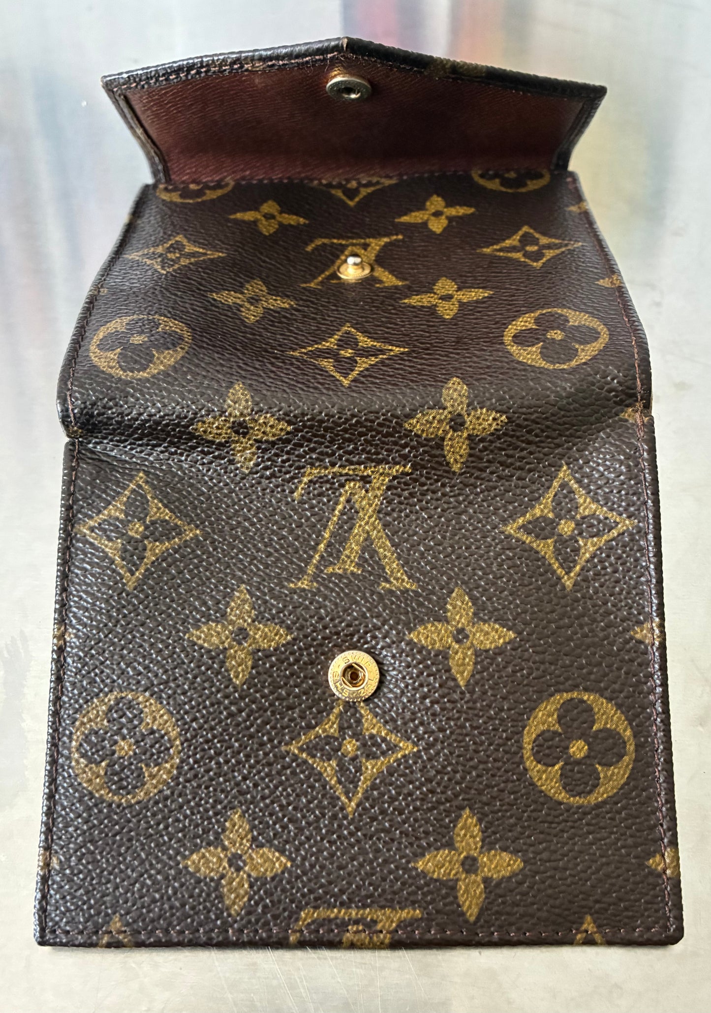 Louis Vuitton Double Bifold Monogramm Geldbörse