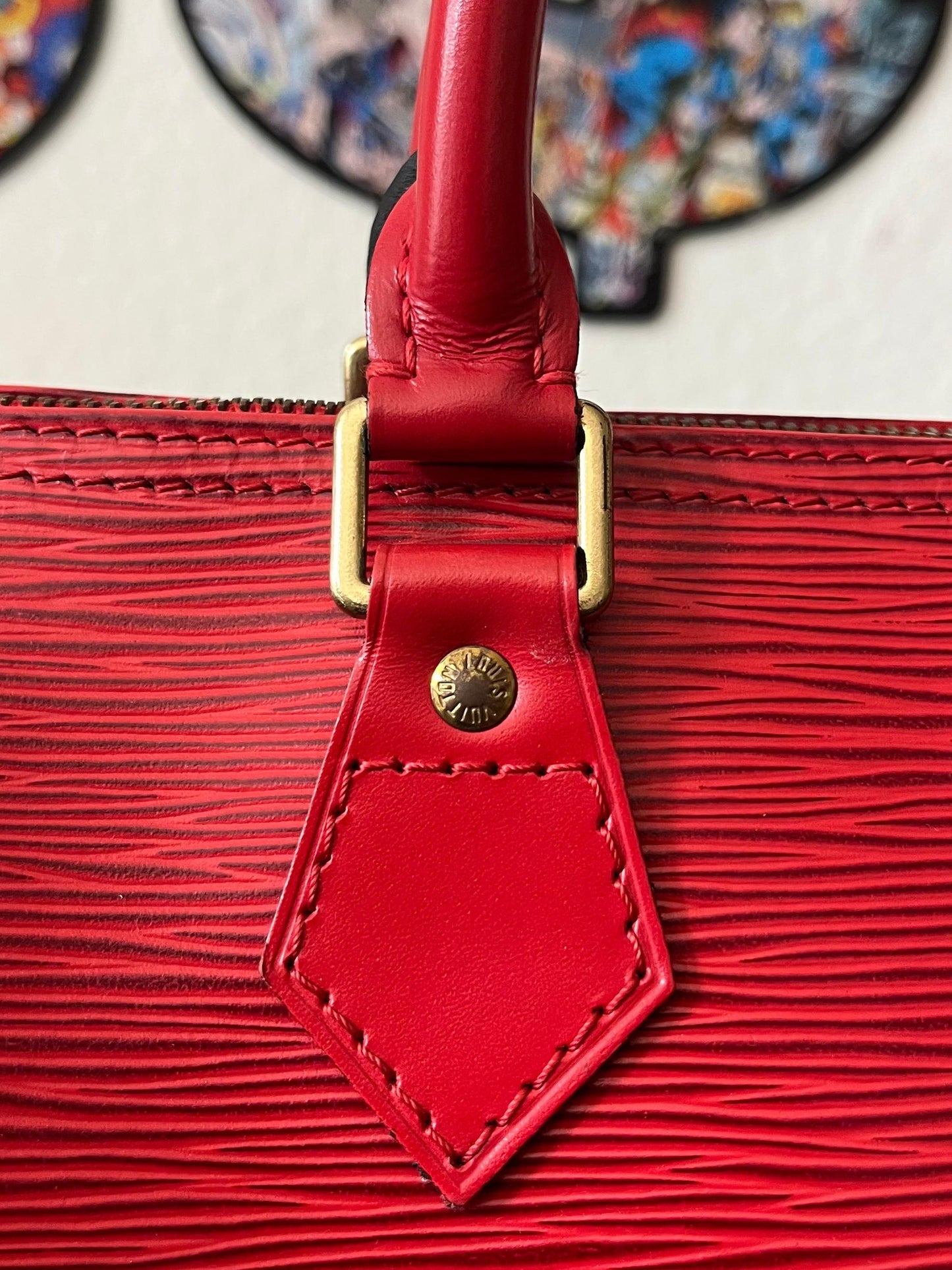 Louis Vuitton Speedy 25 Epi Leder