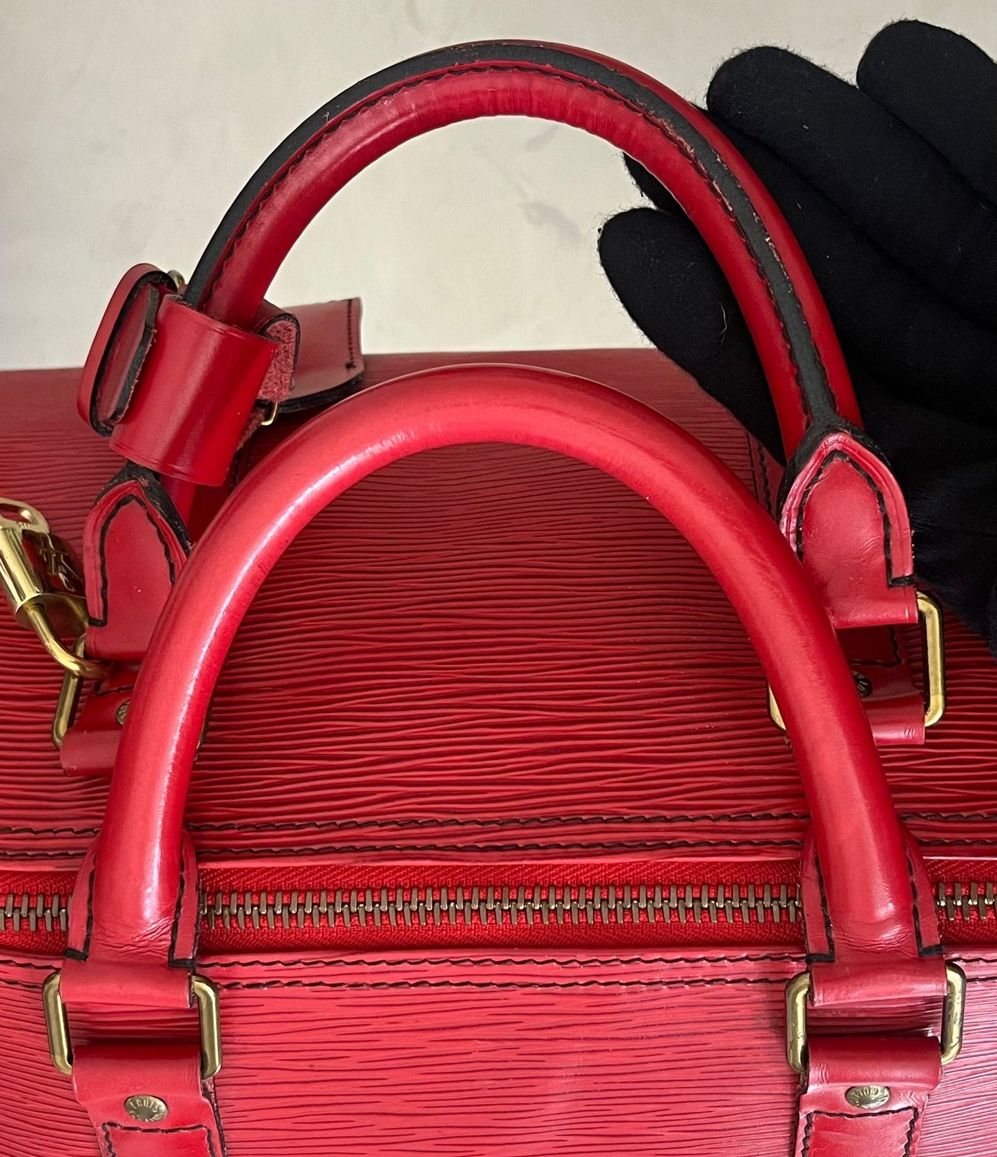 Louis Vuitton Keepall 50 Epi Leder