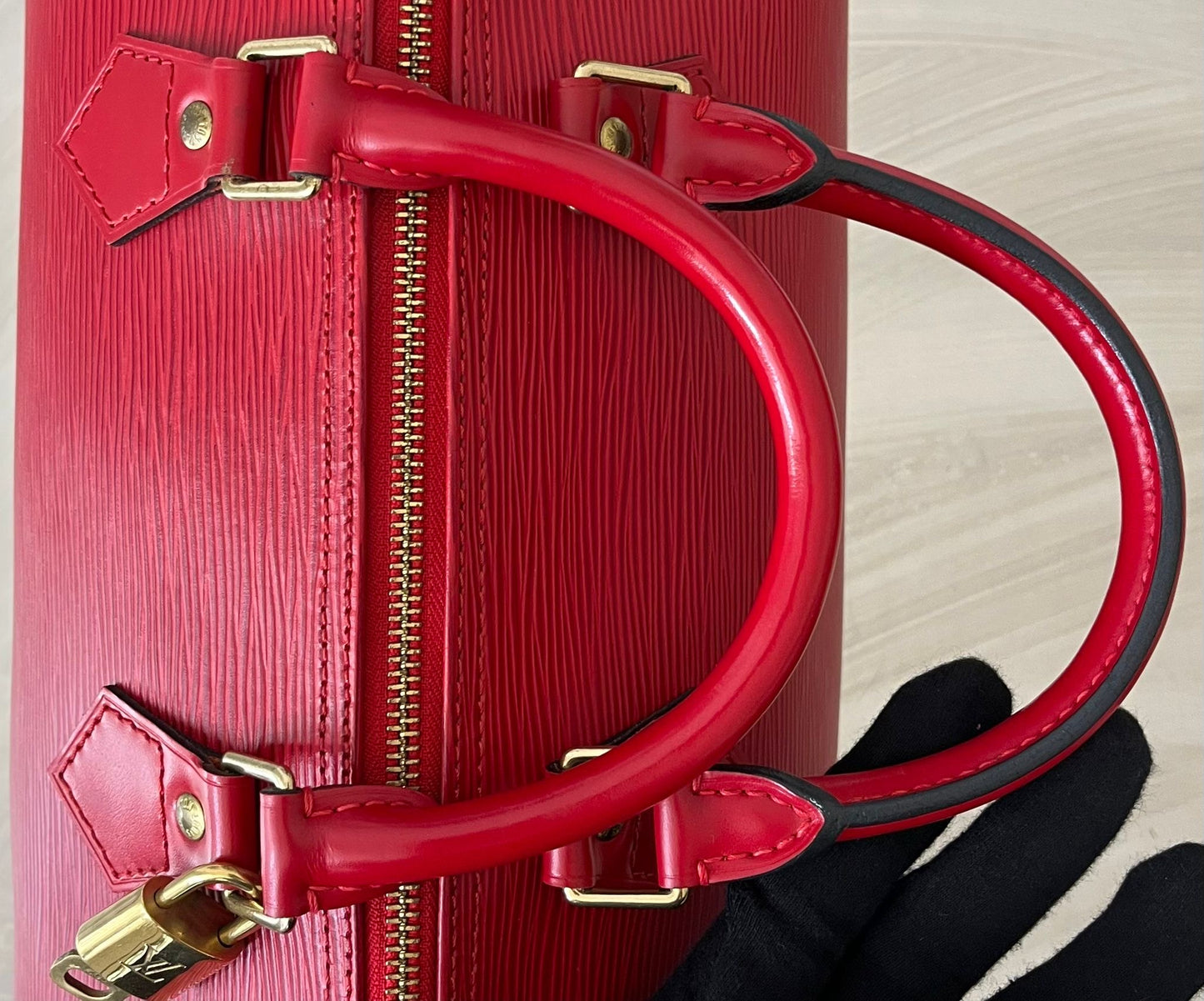 Louis Vuitton Speedy 30 Epi Leder