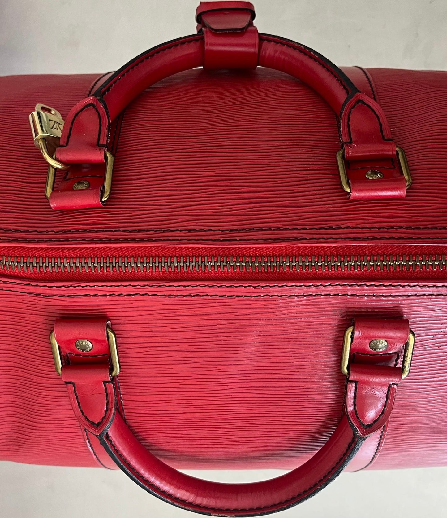Louis Vuitton Keepall 50 Epi Leder