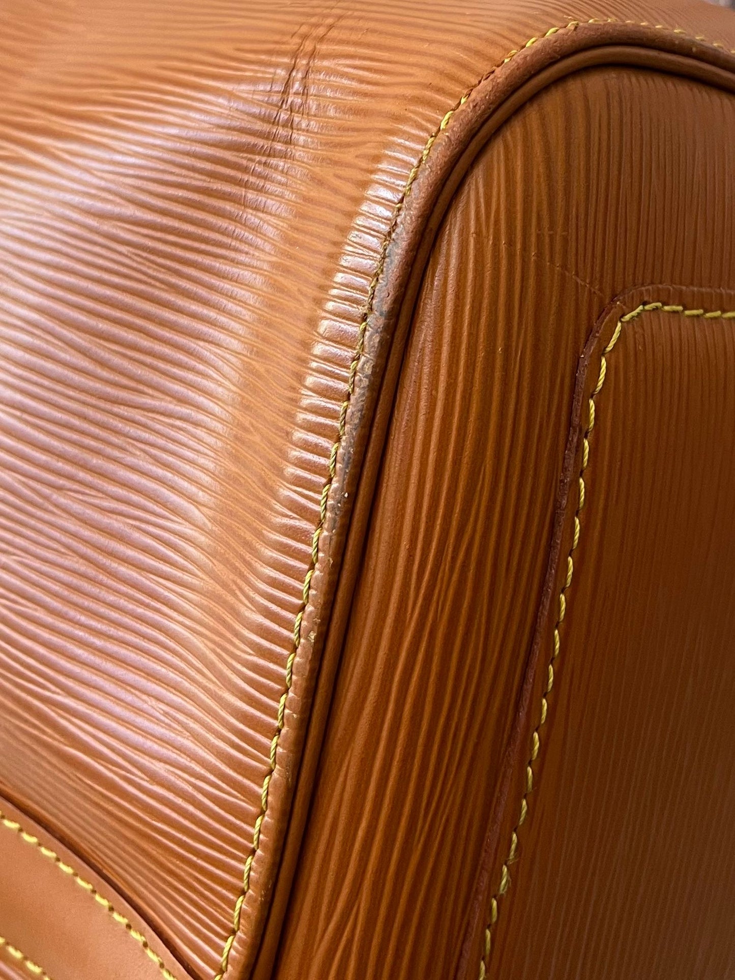 Louis Vuitton Keepall 55 Epi Leder
