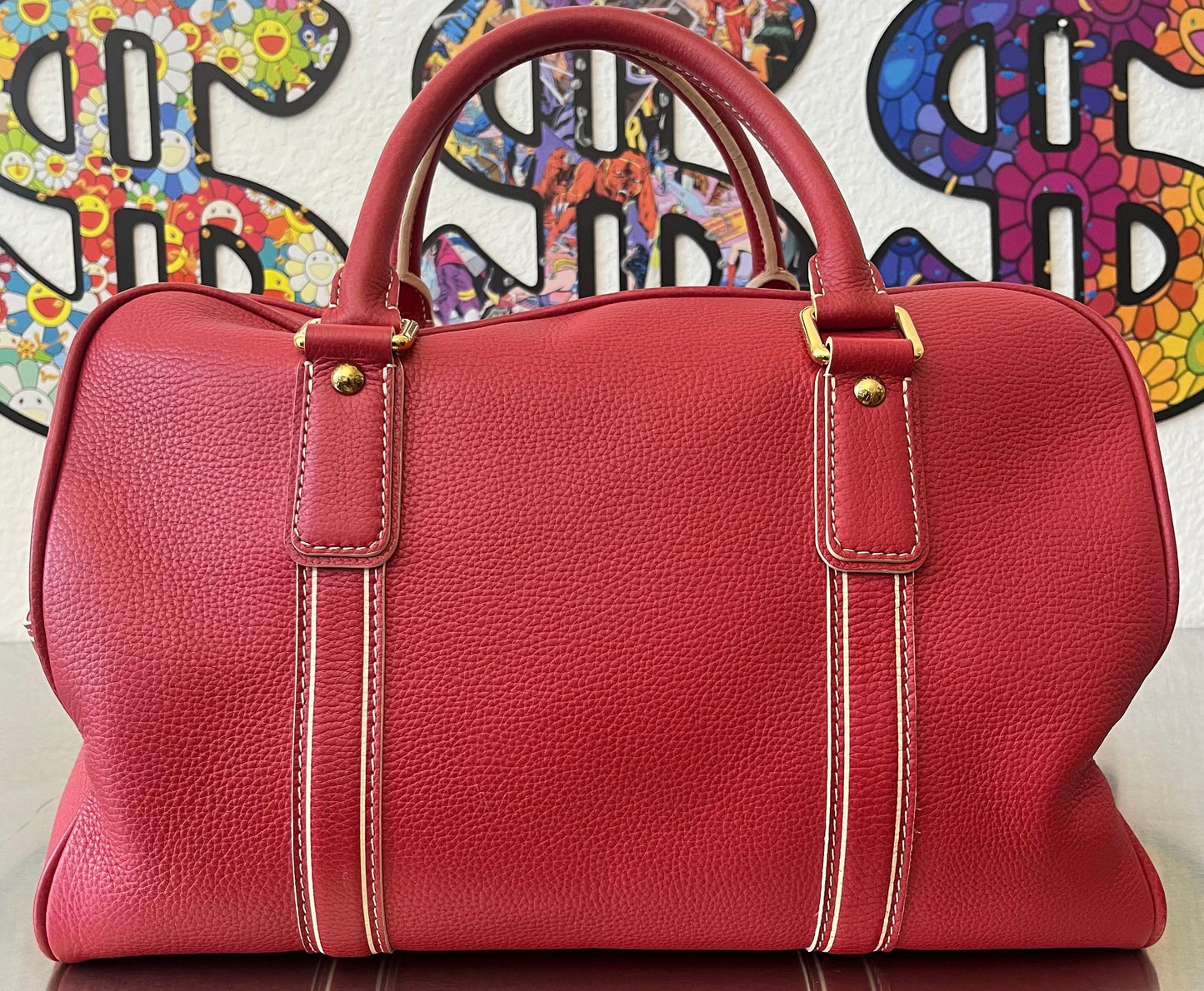 Louis Vuitton Carryall Limited Edition Tobago Leder