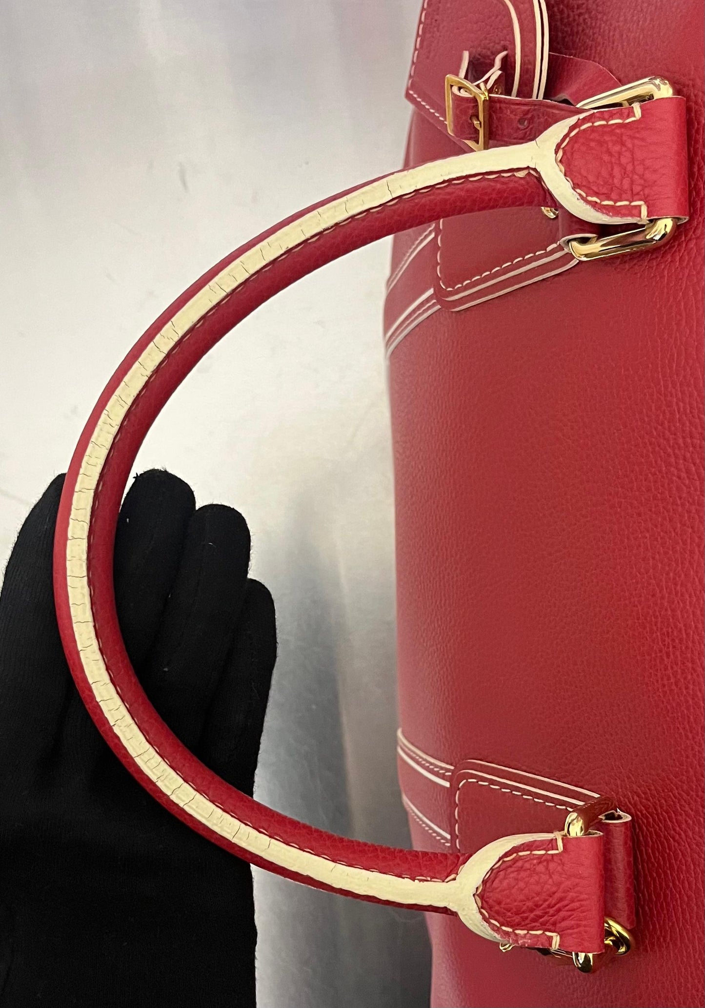 Louis Vuitton Carryall Limited Edition Tobago Leder