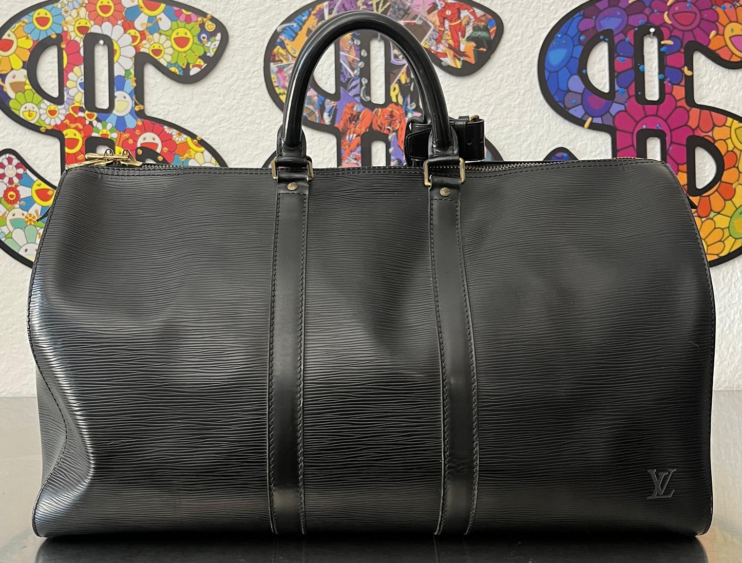 Louis Vuitton Keepall 45 Epi Leder