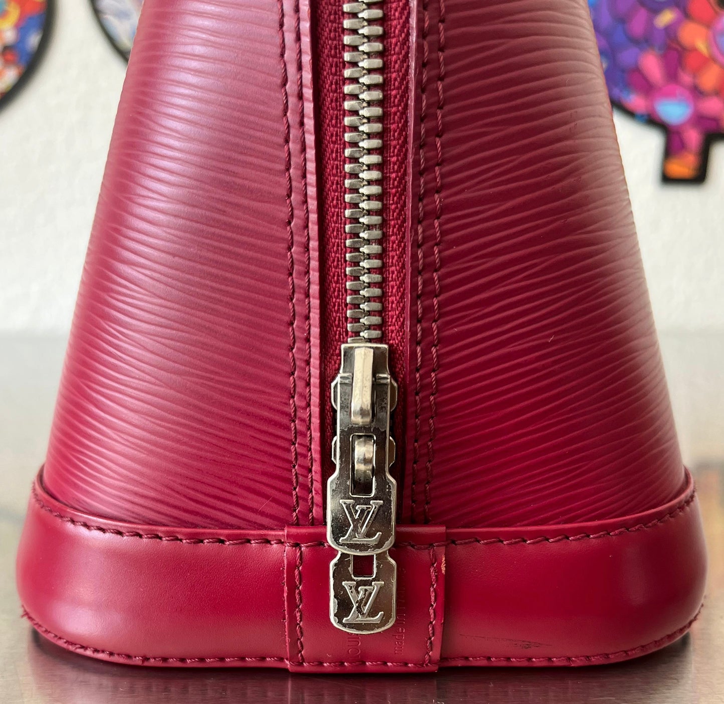 Louis Vuitton Alma PM Epi Fuchsia