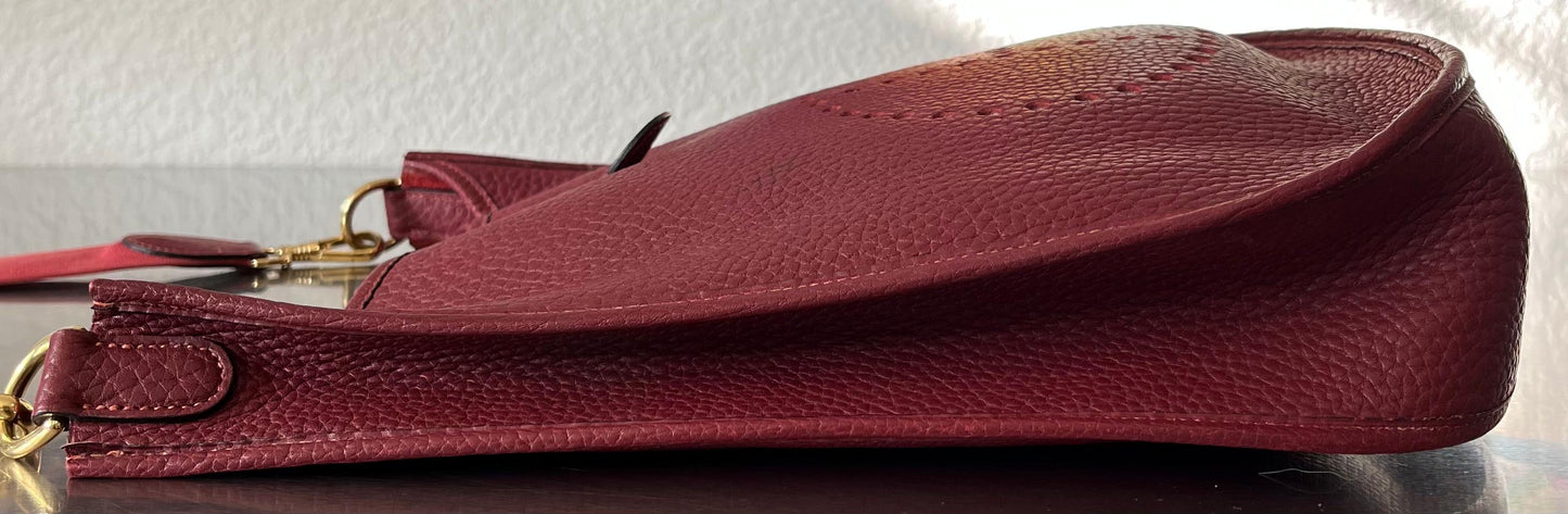 Hermès Evelyne I GM Crispe Fjord