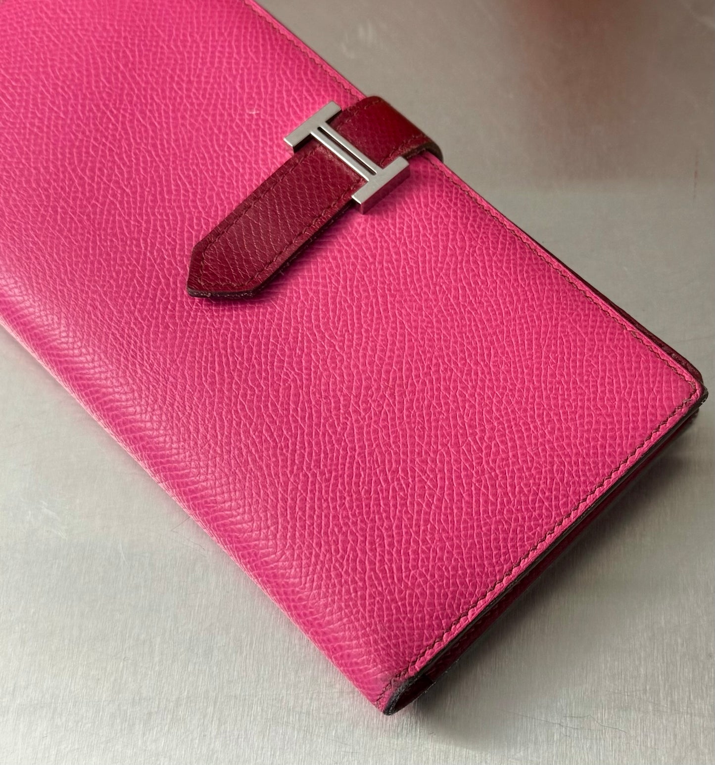 Hermès Geldbörse Béarn Soufflet Epsom Special Order