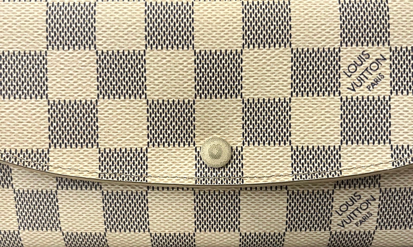 Louis Vuitton Emilie Damier Azur