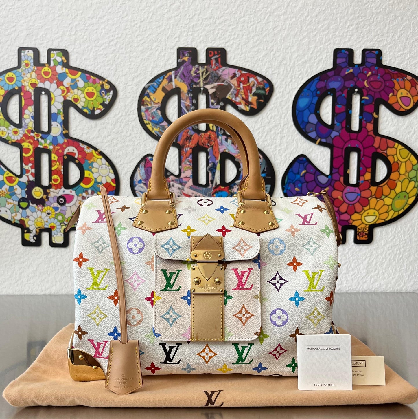 Louis Vuitton Speedy 30 Multicolor x Takashi Murakami