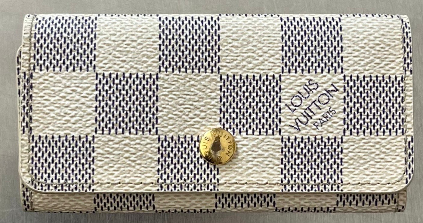 Louis Vuitton Schlüssel Etui Damier Azur