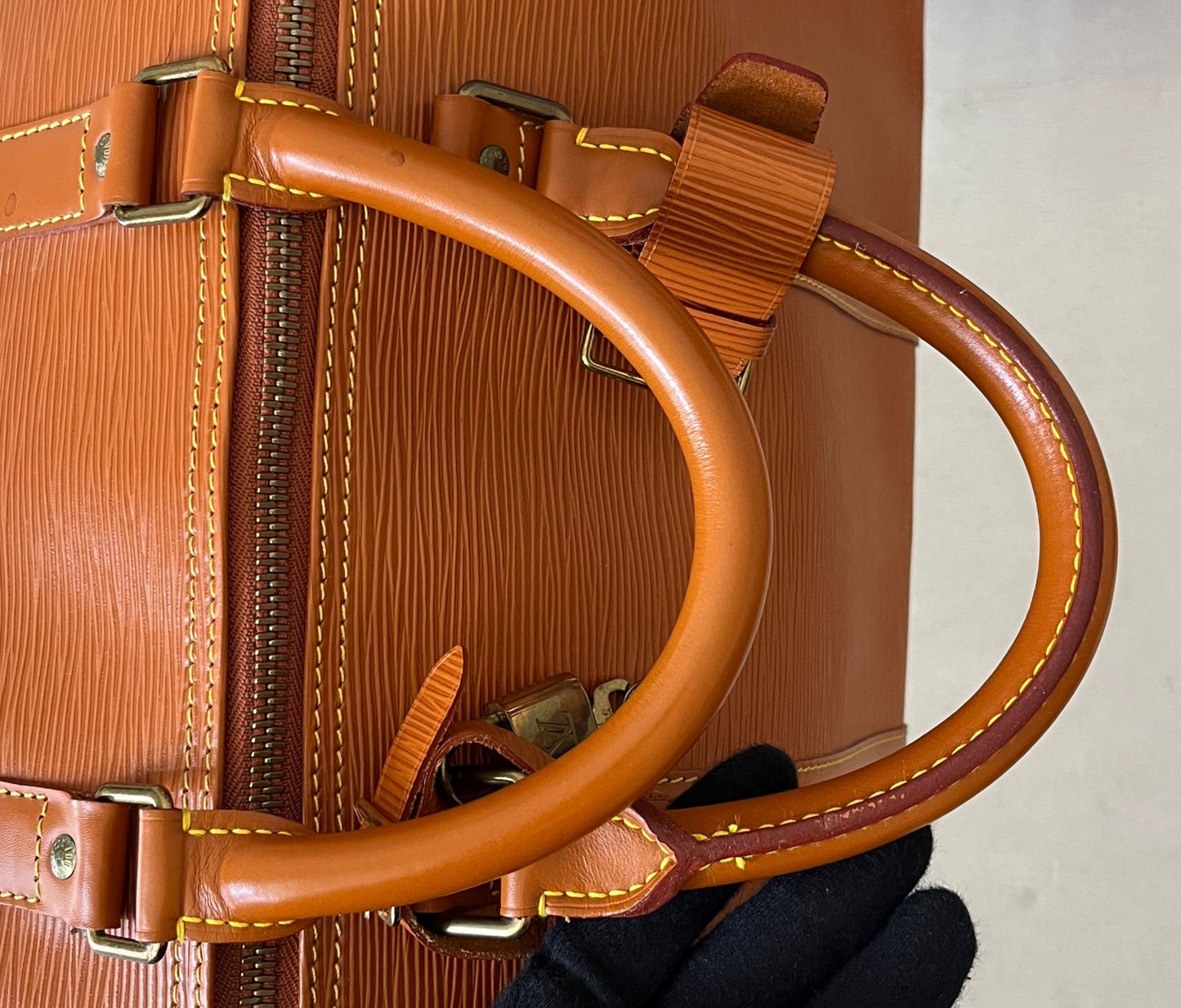 Louis Vuitton Keepall 55 Epi Leder