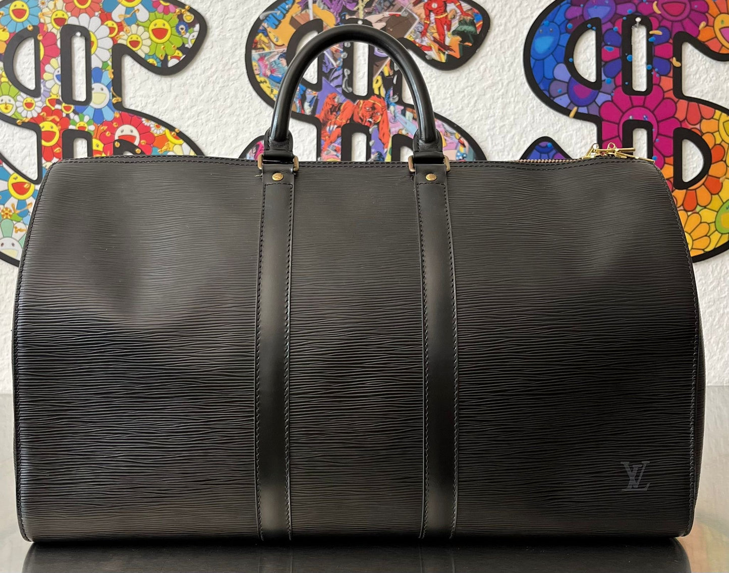 Louis Vuitton Keepall 45 Epi Leder