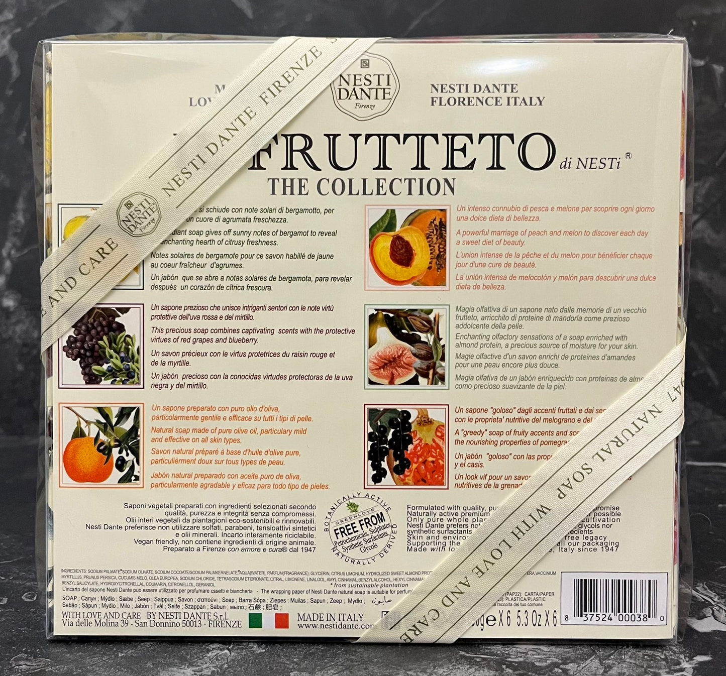 Nesti Dante IL FRUTTETO Seifen-Pflege-Set