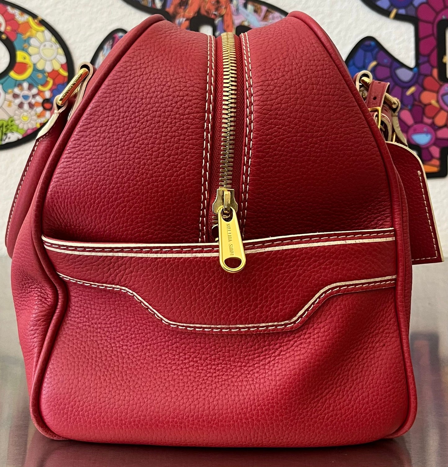 Louis Vuitton Carryall Limited Edition Tobago Leder