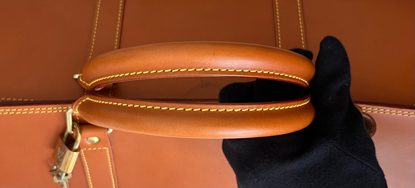Louis Vuitton Keepall 65 Special Order Nomad Leder