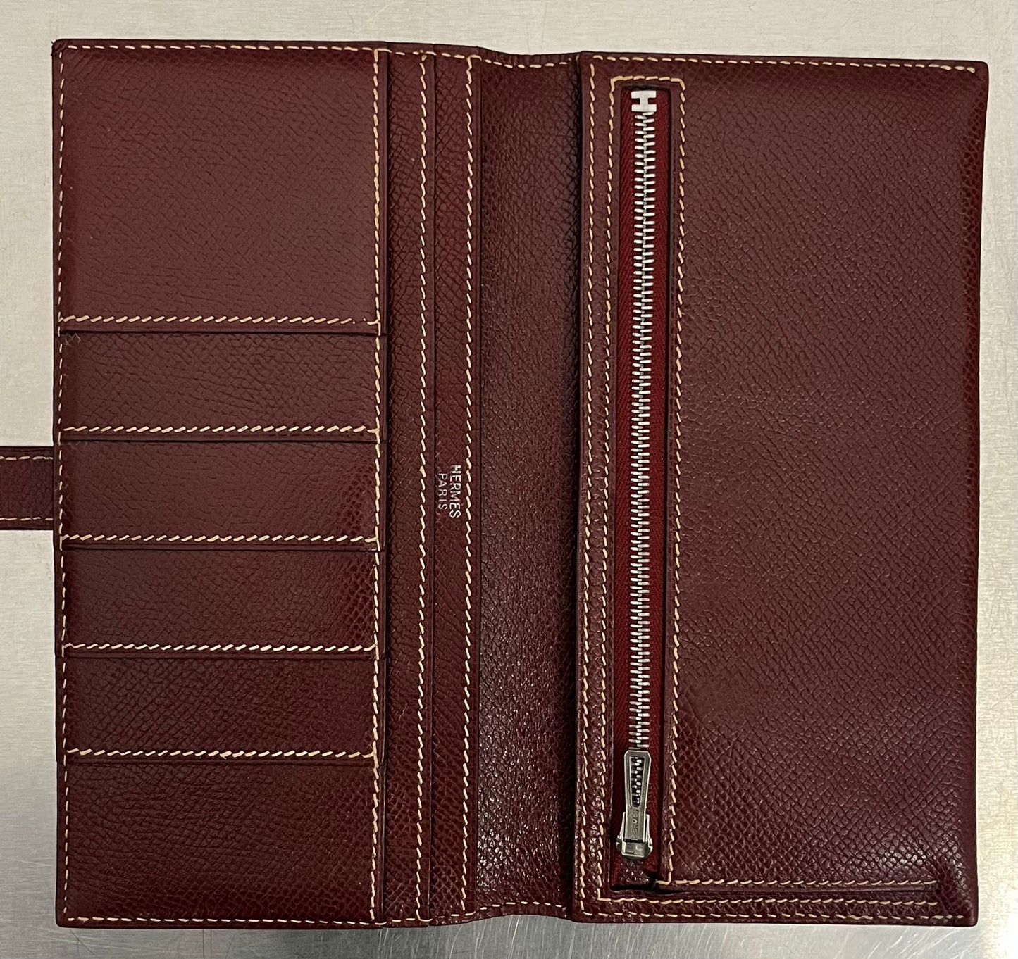 Hermès Geldbörse Béarn Courchevel