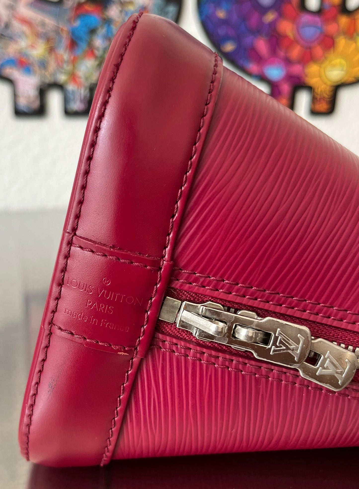 Louis Vuitton Alma PM Epi Fuchsia