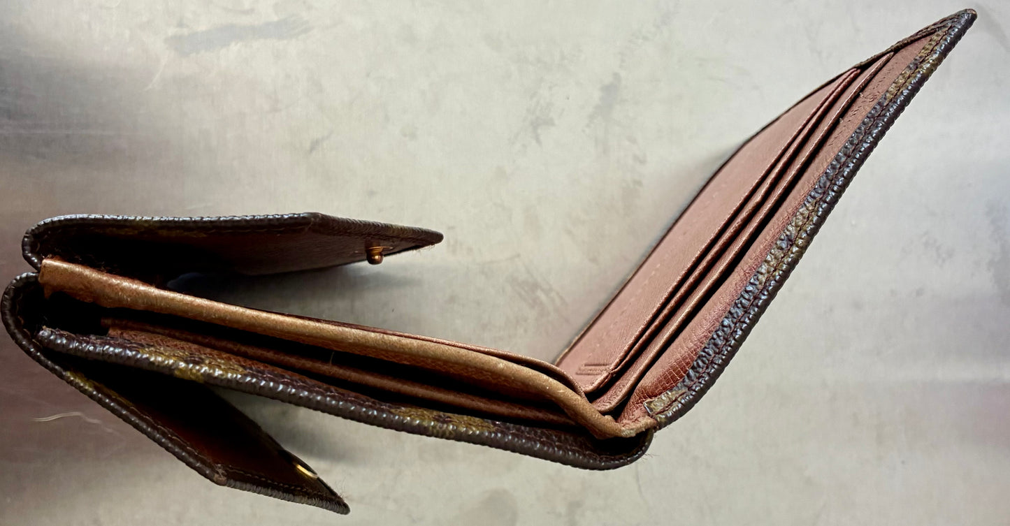 Louis Vuitton Double Bifold Monogramm Geldbörse