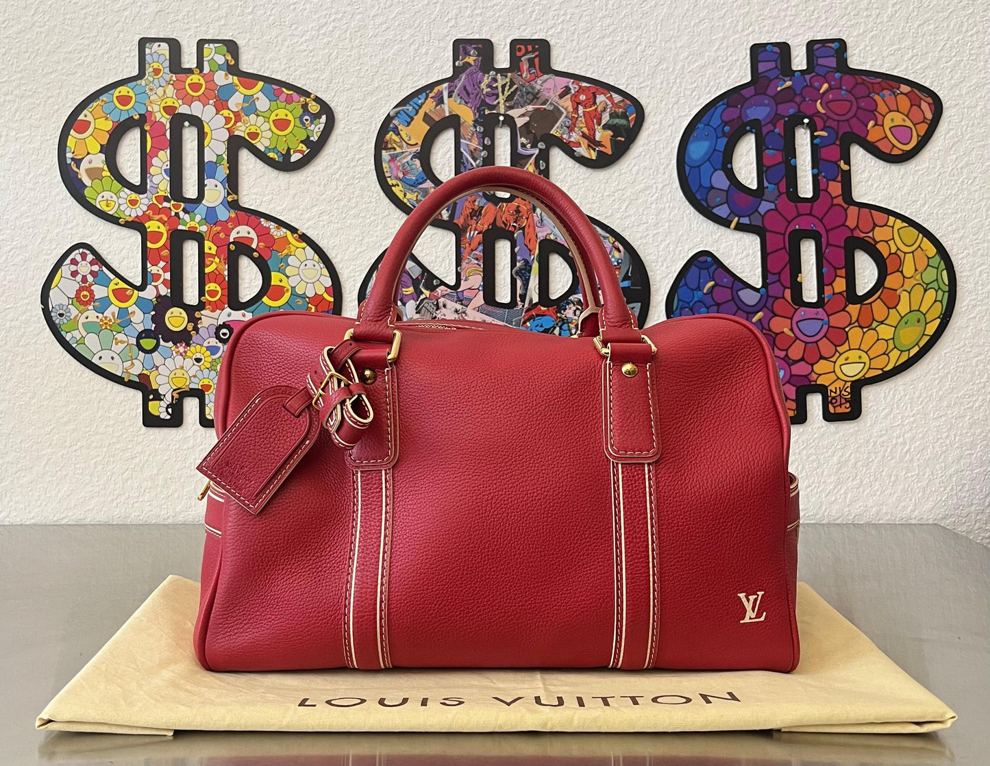 Louis Vuitton Carryall Limited Edition Tobago Leder