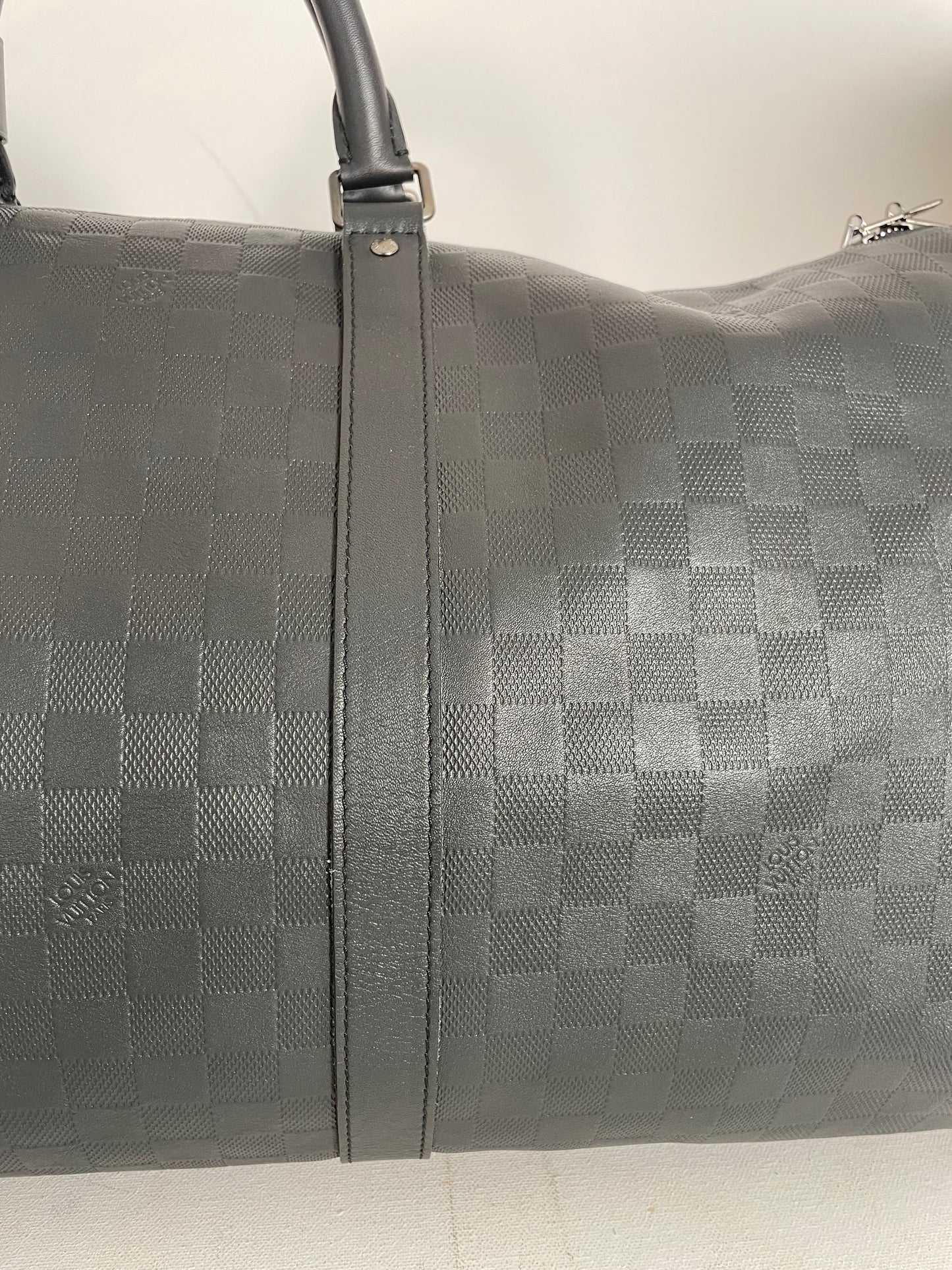 Louis Vuitton Keepall 55 Infini Damier Bandouliere Onyx