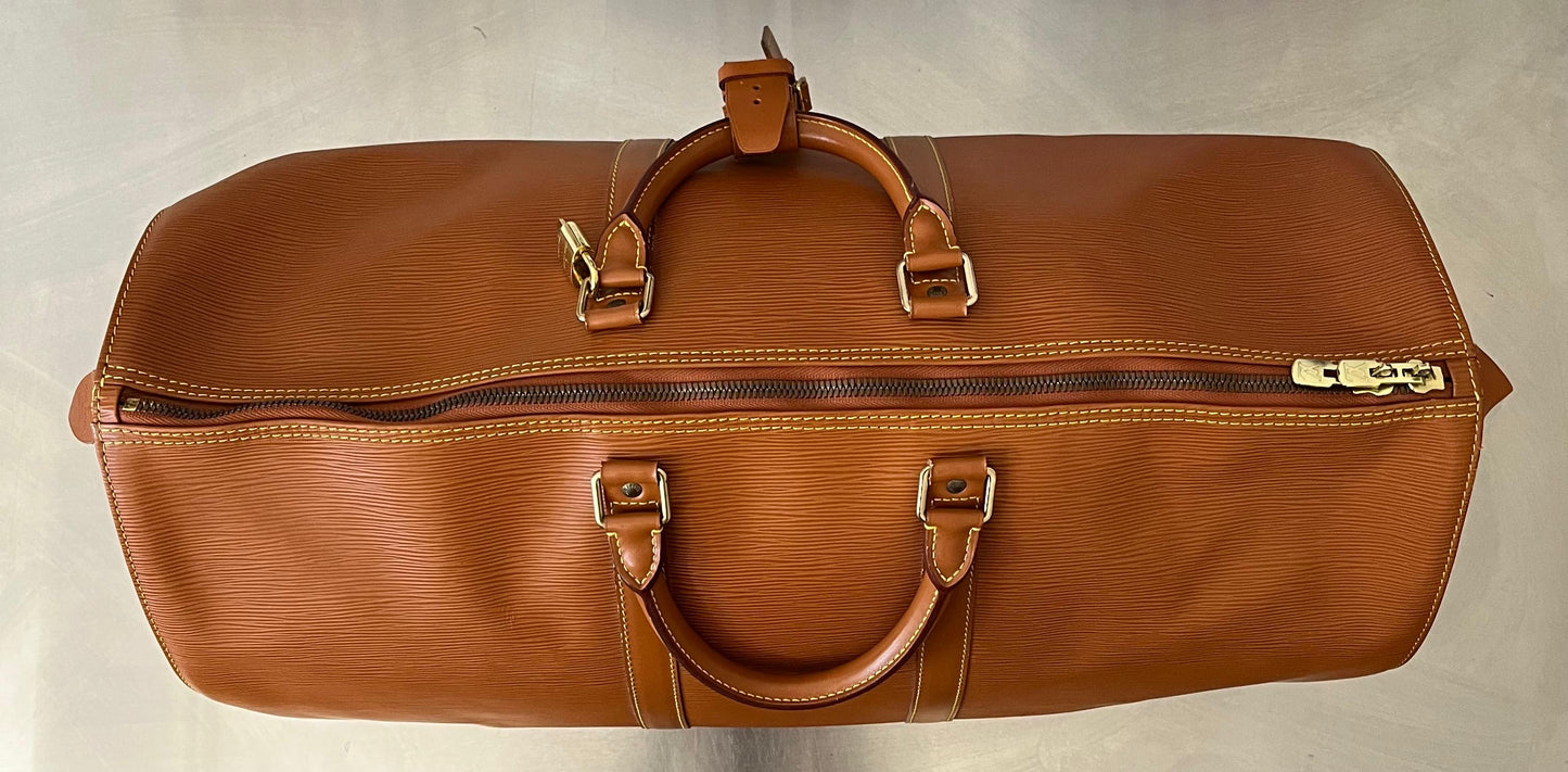 Louis Vuitton Keepall 55 Epi Leder