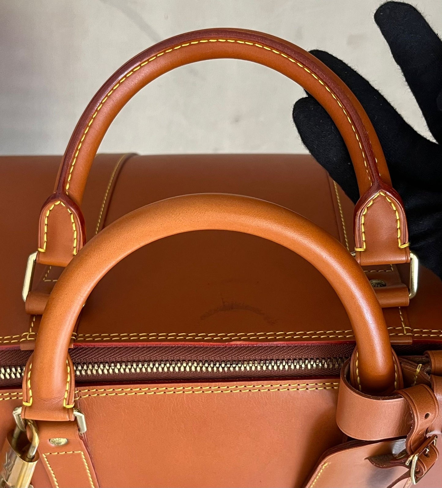 Louis Vuitton Keepall 65 Special Order Nomad Leder