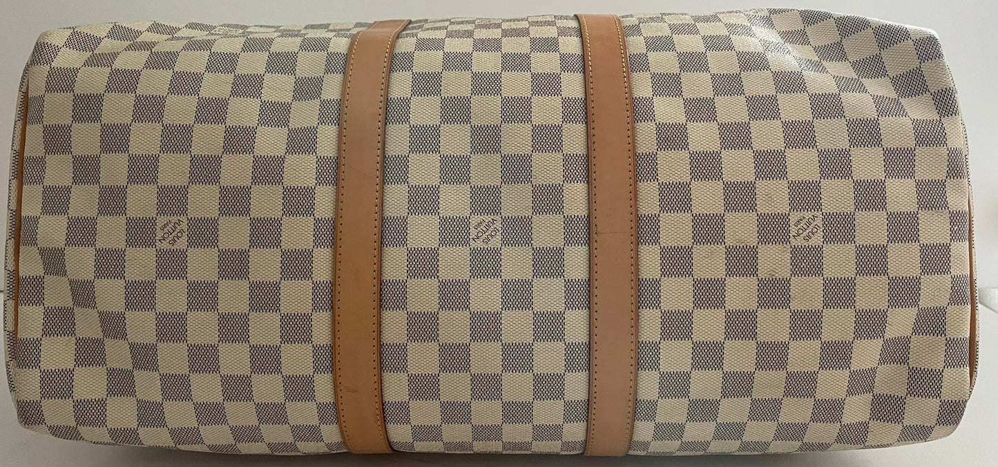 Louis Vuitton Keepall 50 Damier Azur