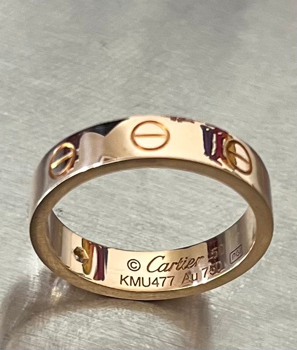 Cartier Love Ring (Kleines Modell, mit einem Diamanten) RM50