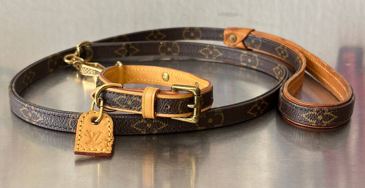 Louis Vuitton Baxter MM Leine mit Halsband