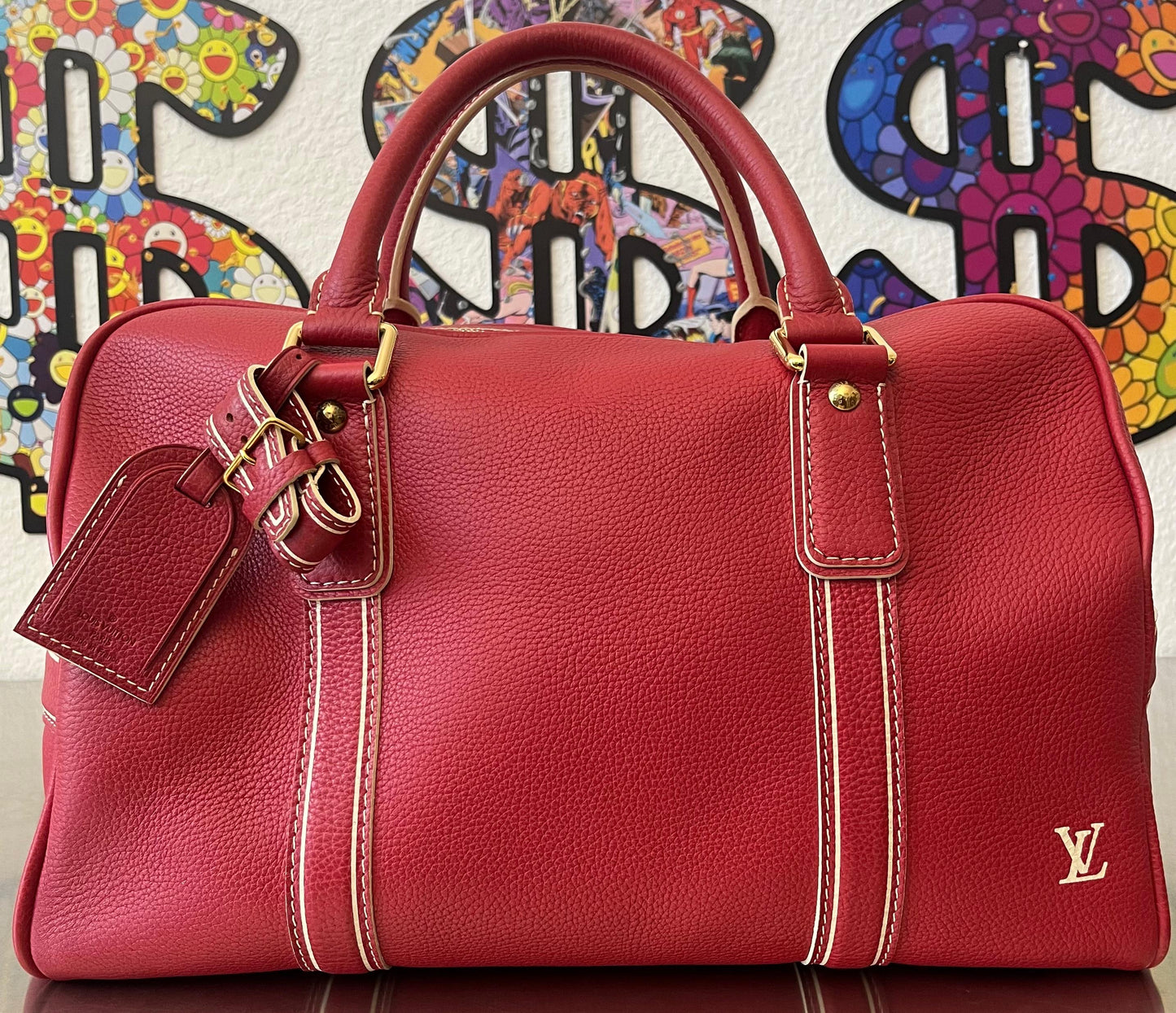 Louis Vuitton Carryall Limited Edition Tobago Leder