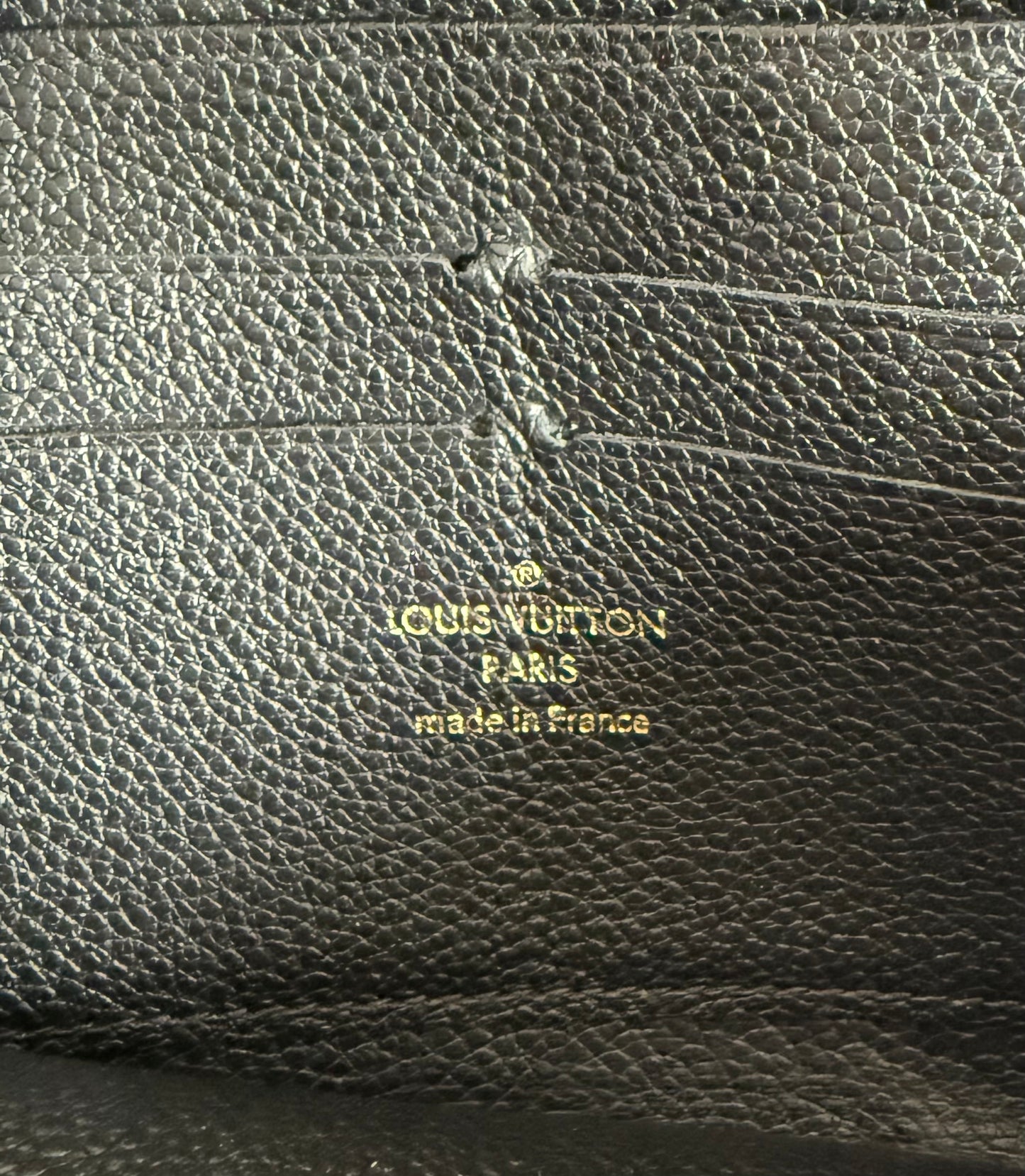 Louis Vuitton Zippy Monogram Empreinte Leder