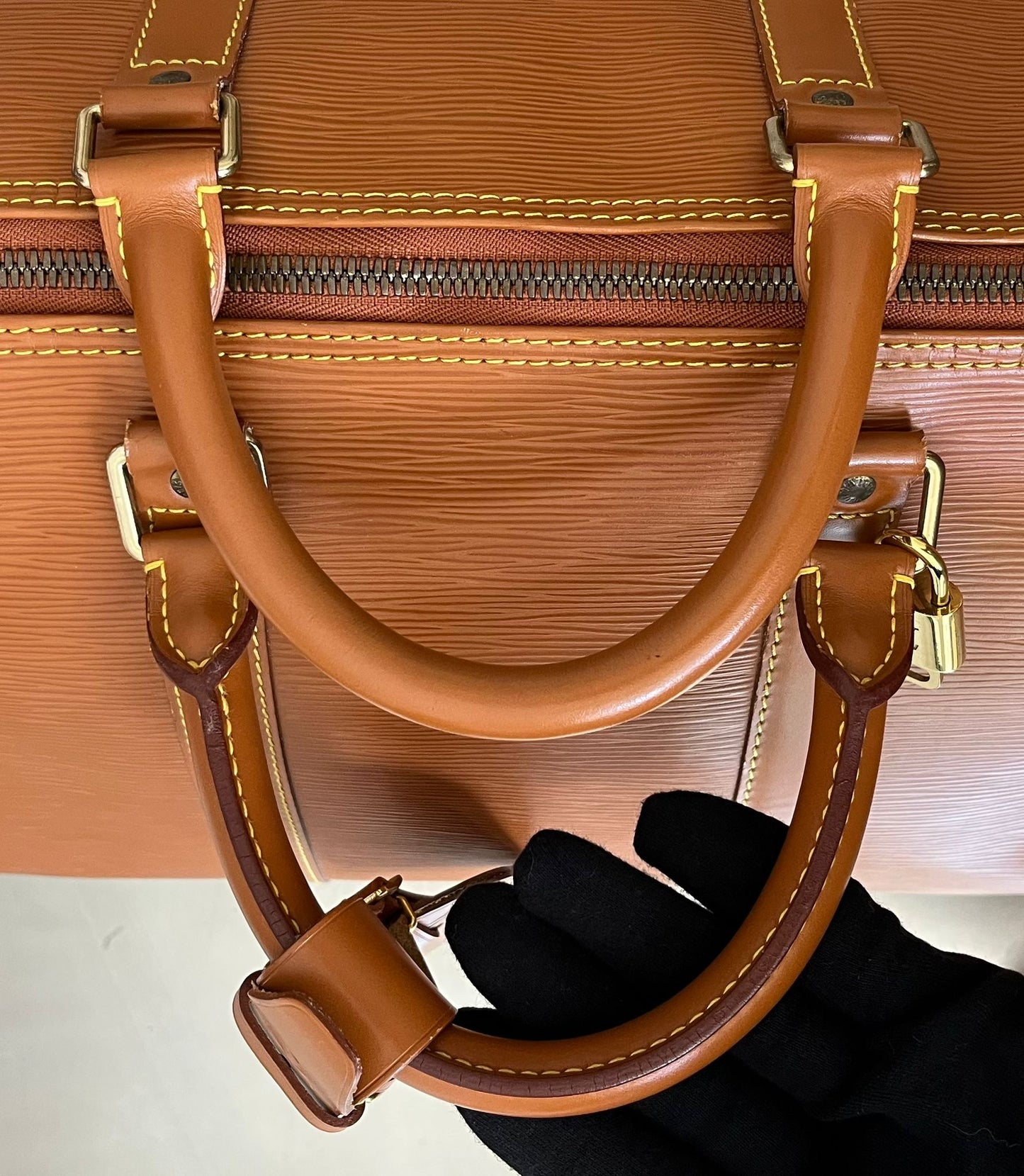 Louis Vuitton Keepall 55 Epi Leder