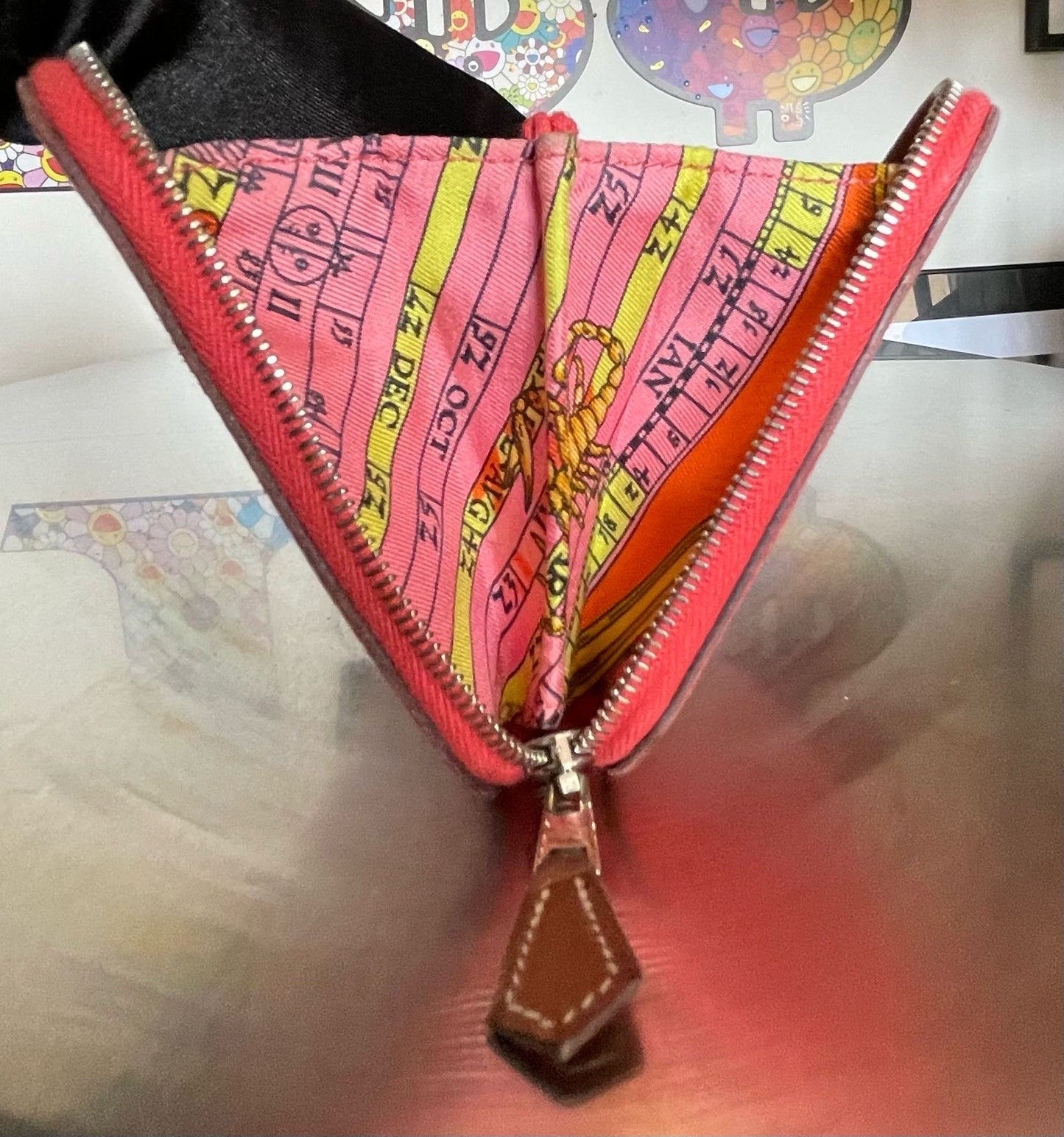 Hermès Geldbörse Silk'in