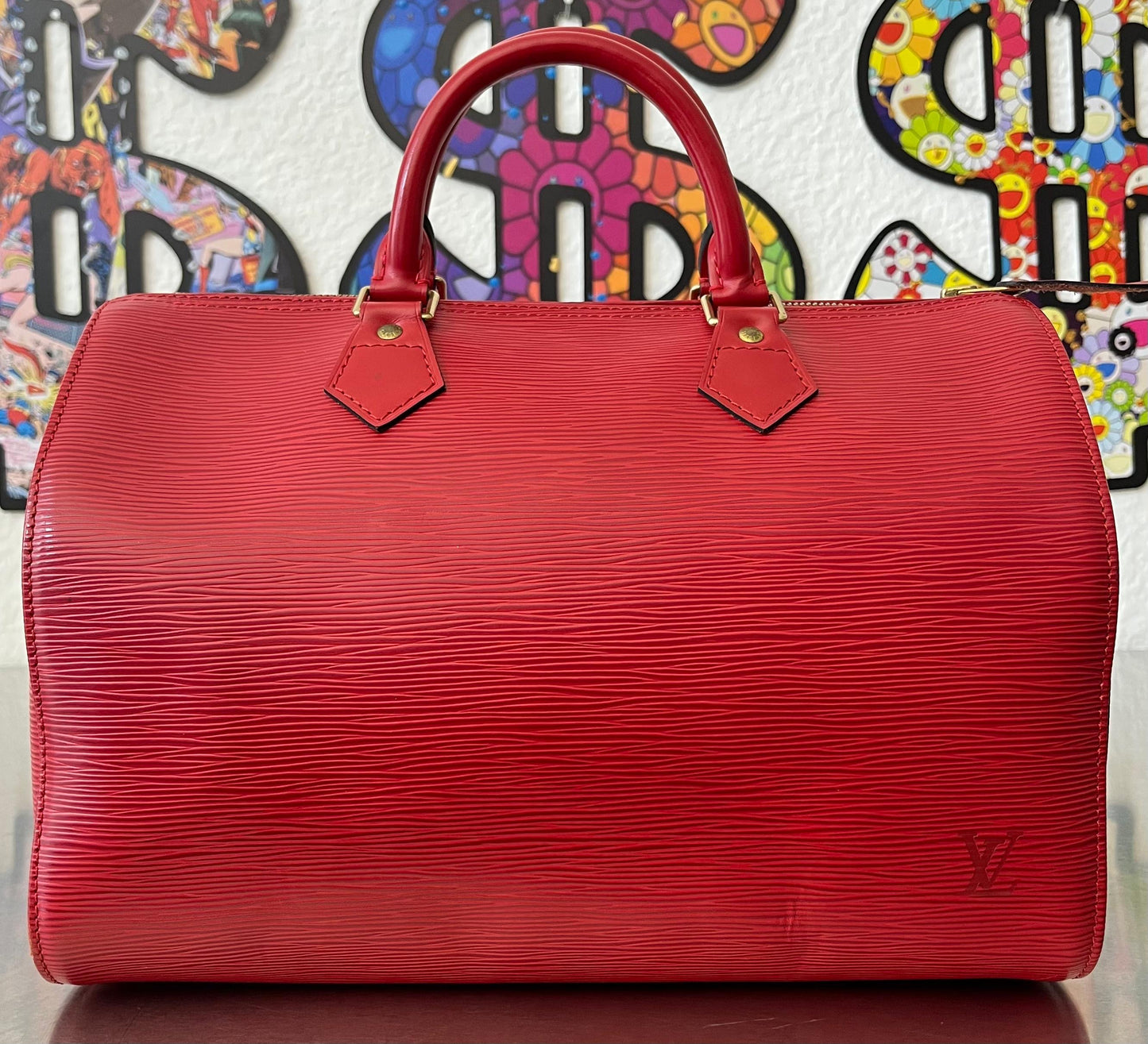 Louis Vuitton Speedy 30 Epi Leder