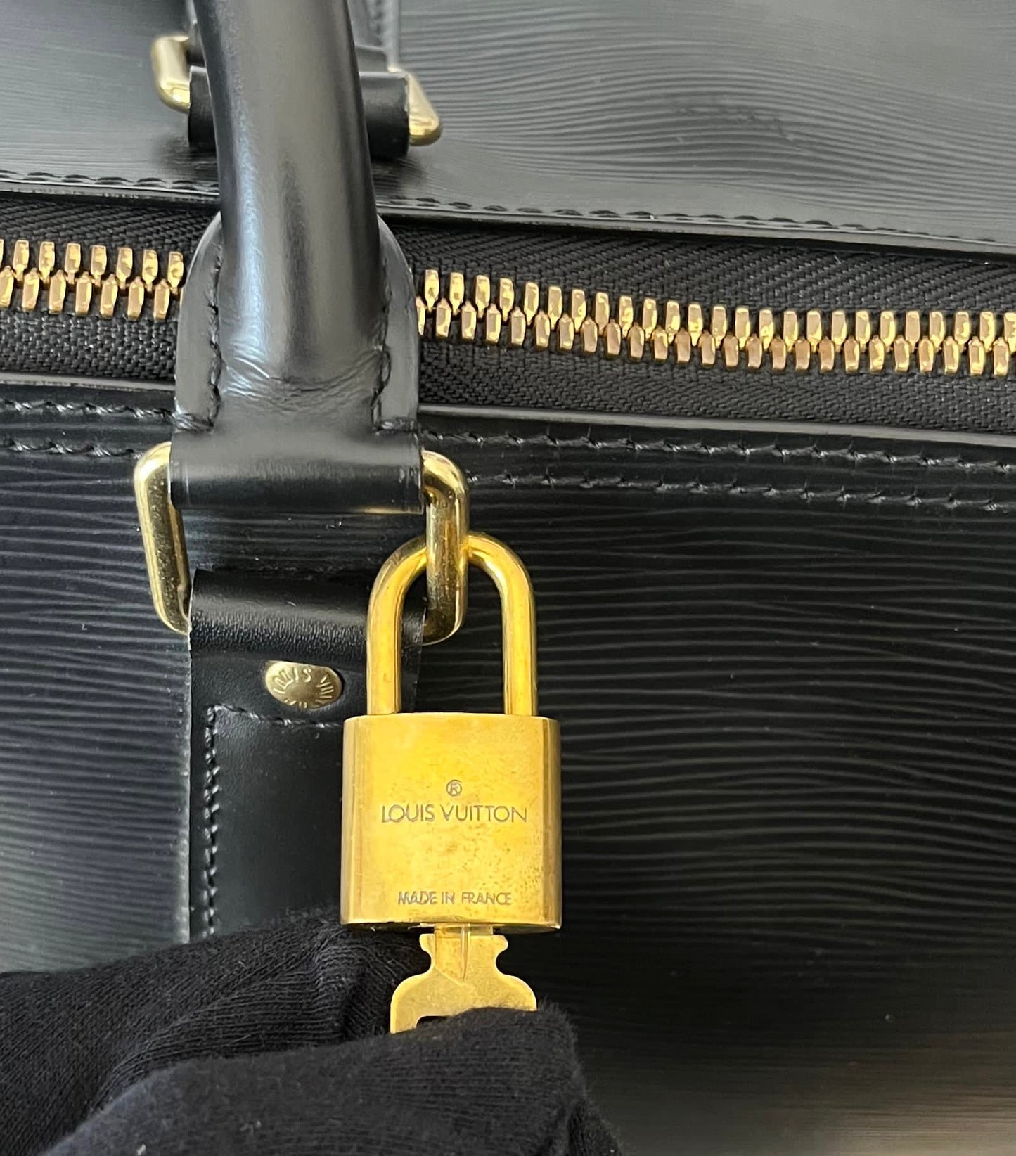 Louis Vuitton Keepall 50 Epi Leder