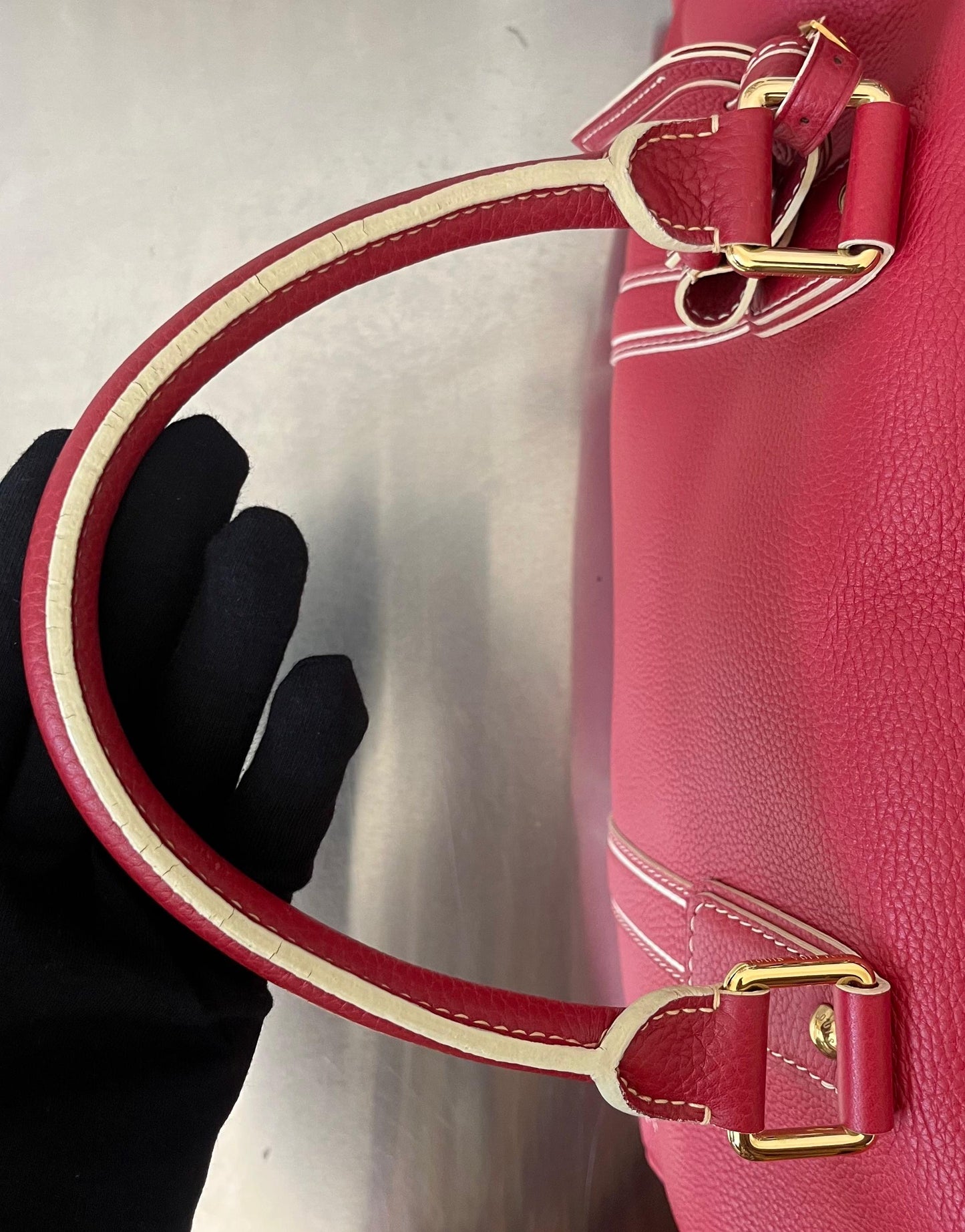 Louis Vuitton Carryall Limited Edition Tobago Leder